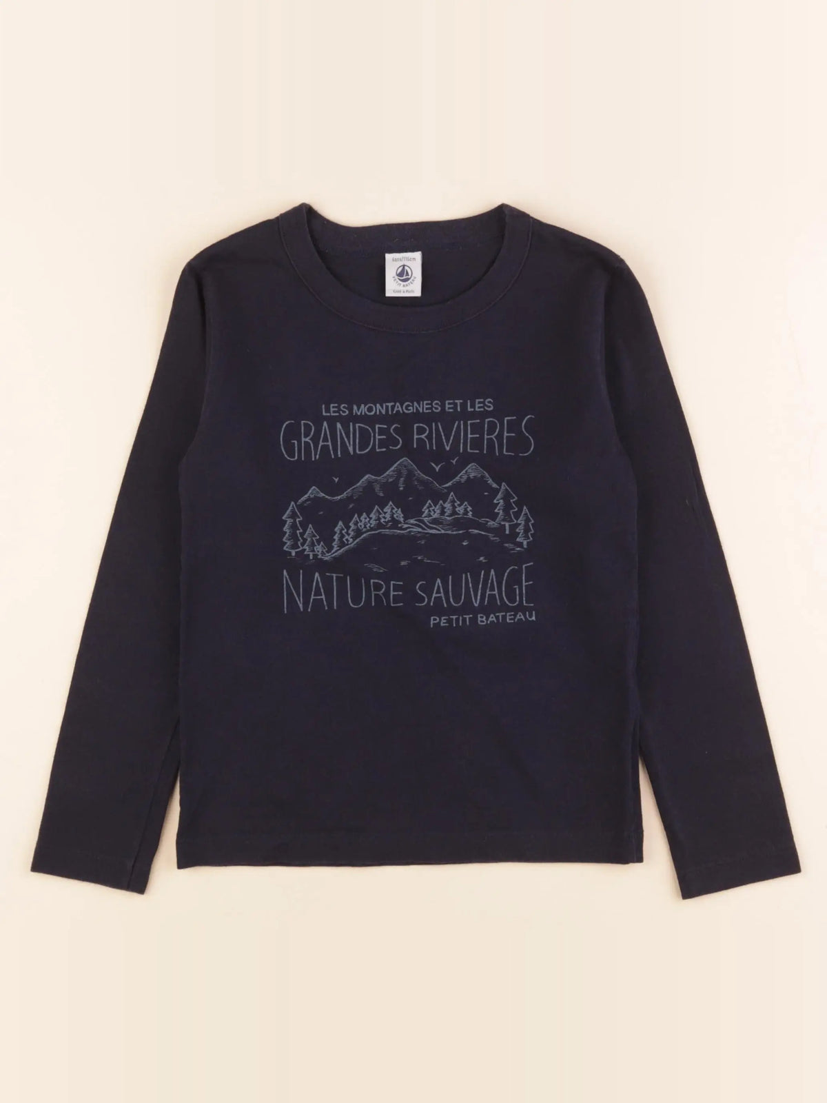 Tee-shirt bleu