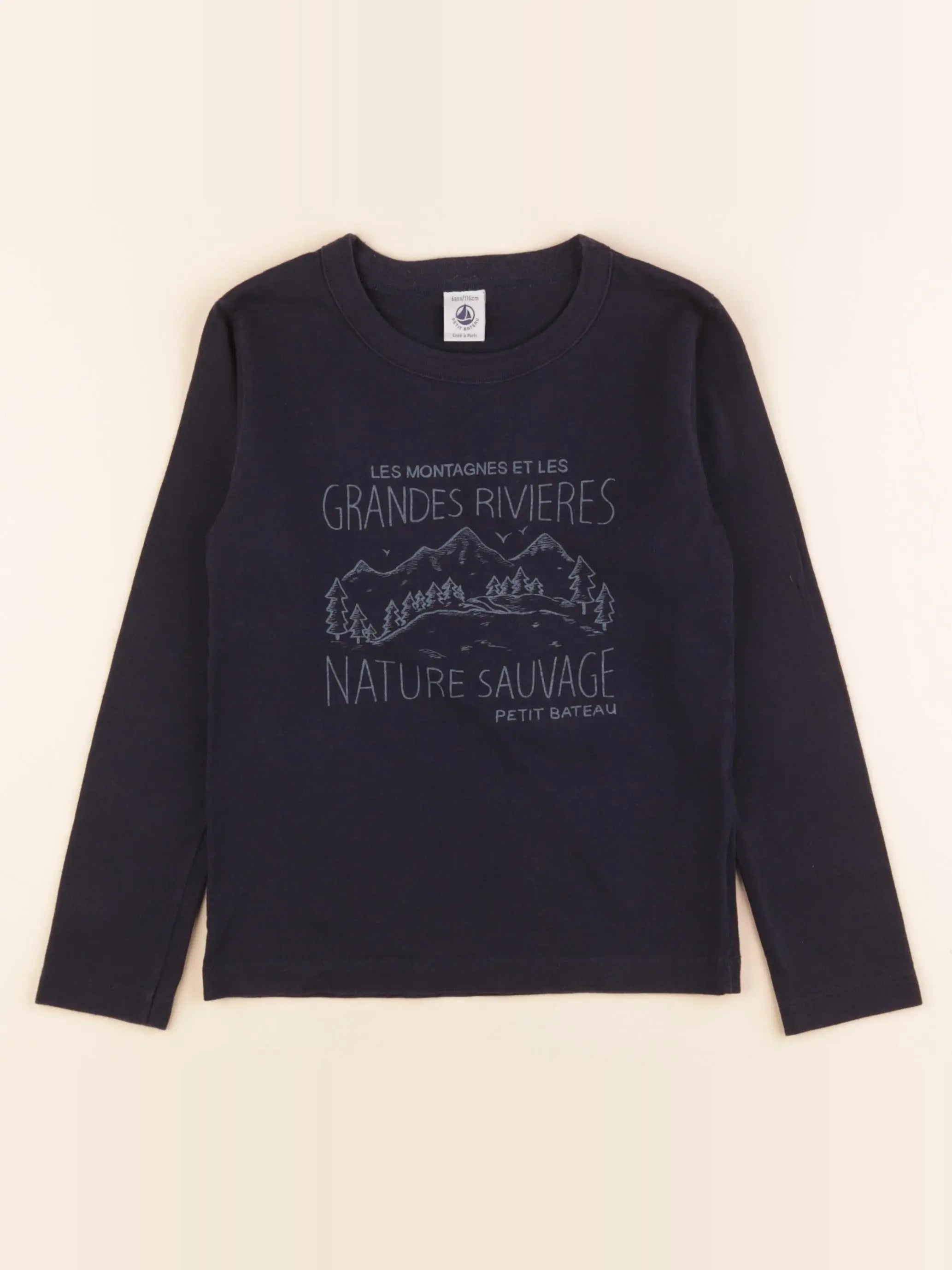 Tee-shirt bleu