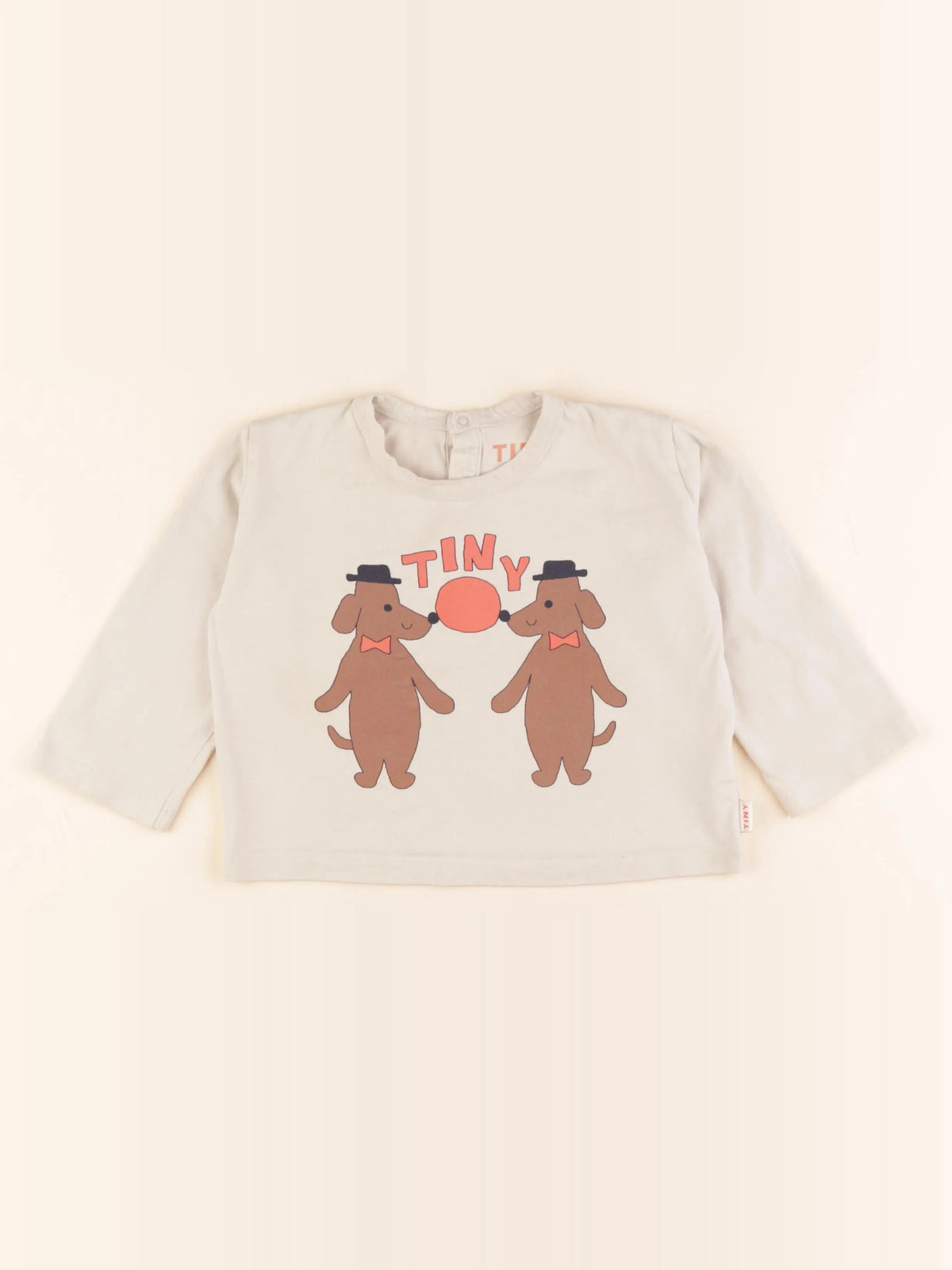 Tiny Cottons - tee-shirt beige - 24 mois