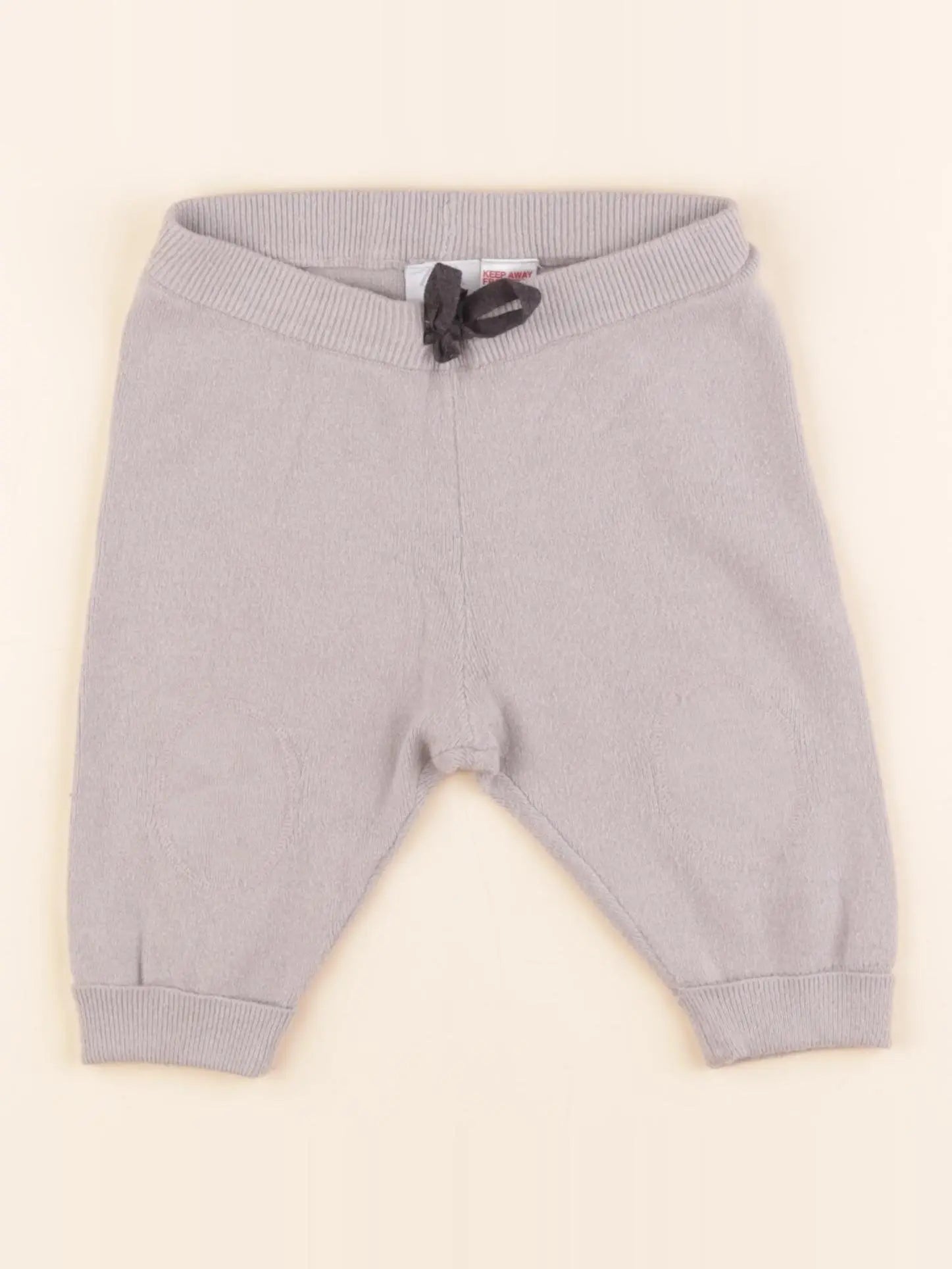 Zara - sarouel gris - 9/12 mois