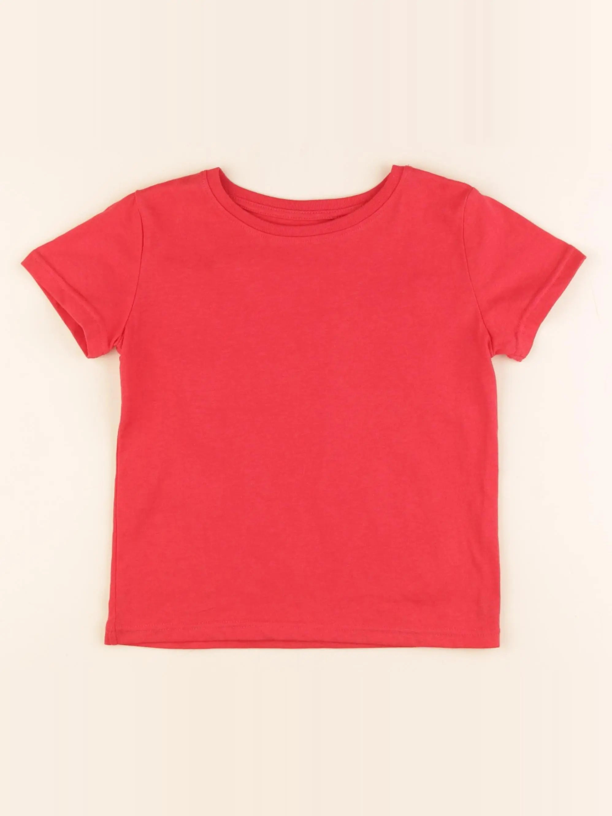 Okaidi - tee-shirt rouge - 4 ans