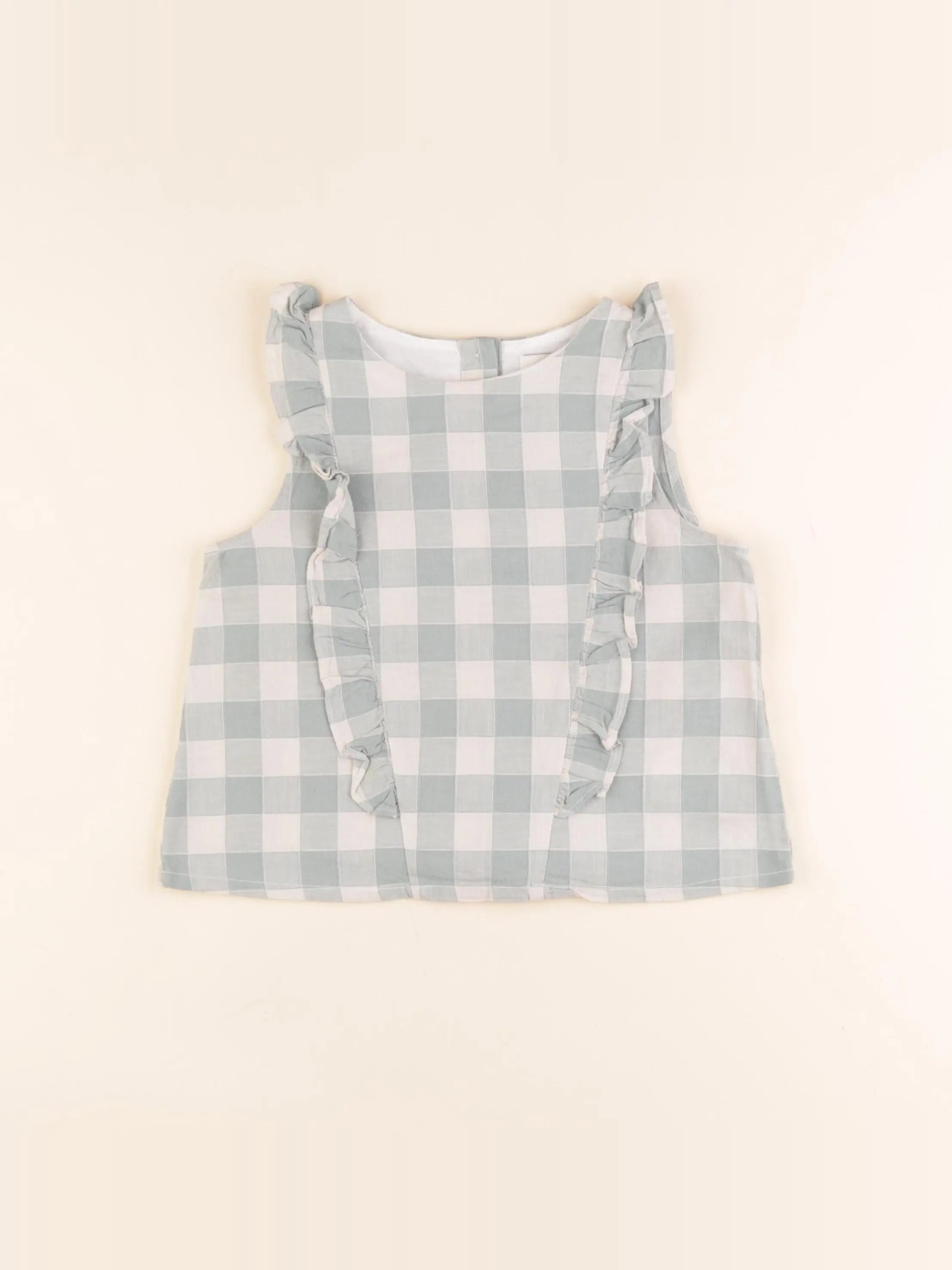 Cyrillus - blouse bleu - 4 ans