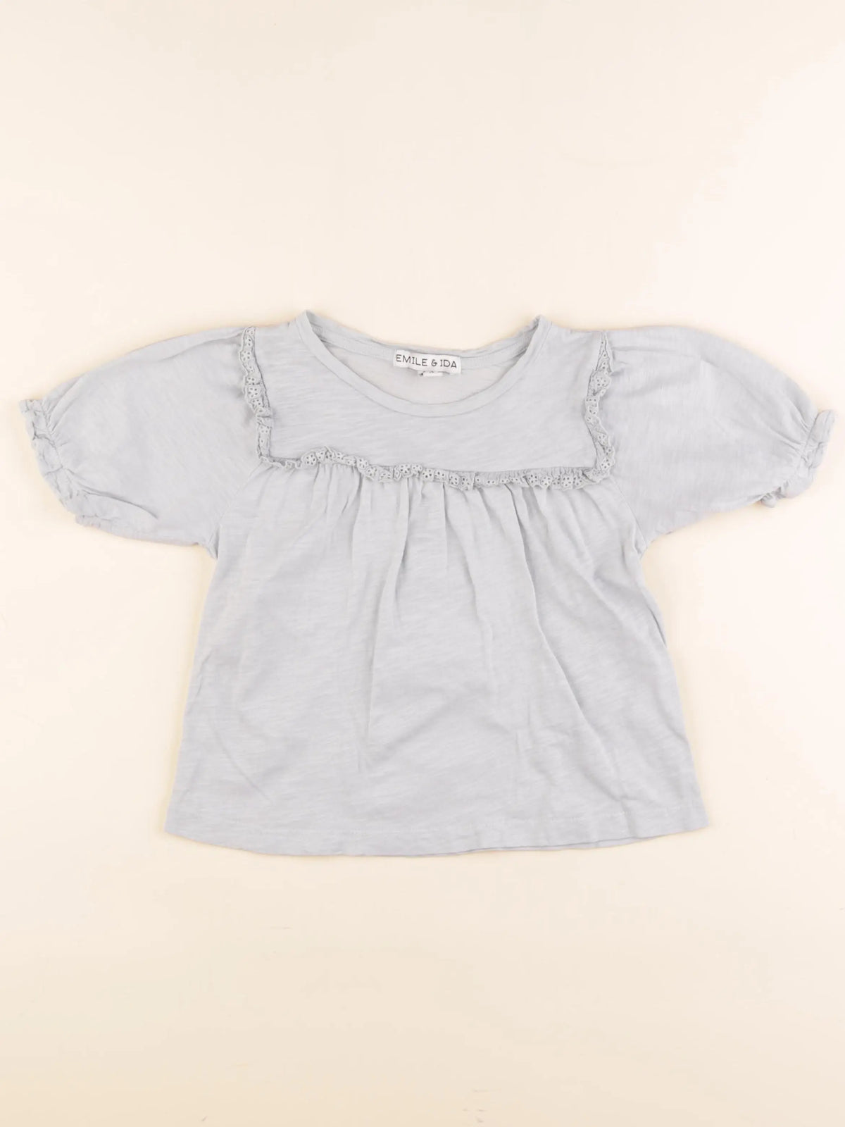 Emile et Ida - tee-shirt bleu - 4 ans