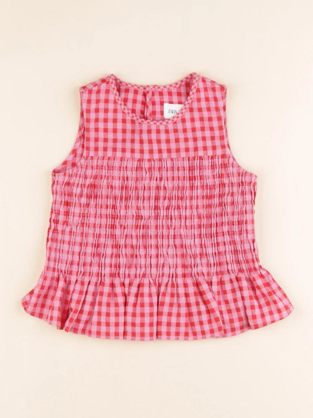 Zara - blouse rouge, rose - 4 ans