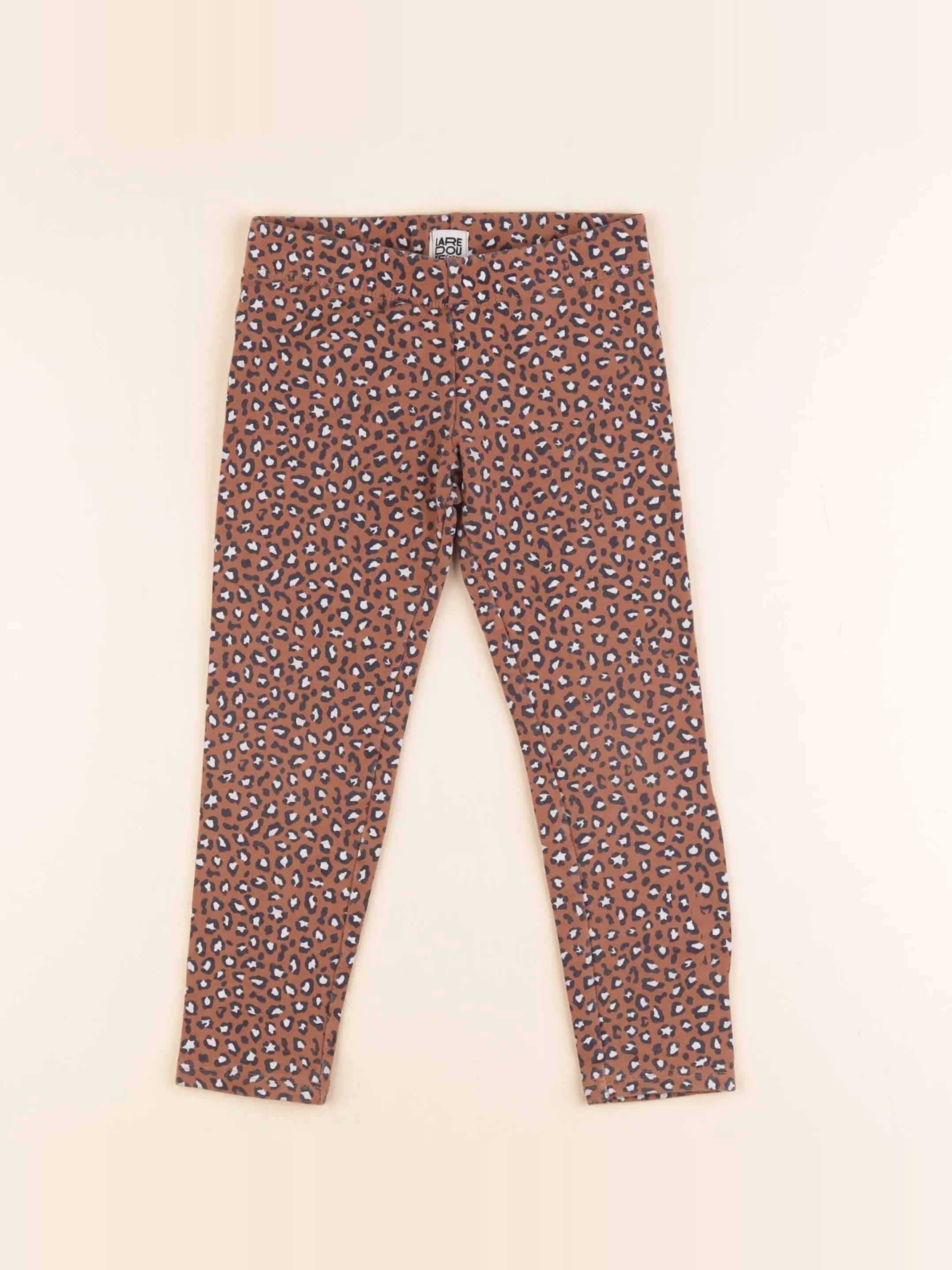 La Redoute - legging marron - 5 ans