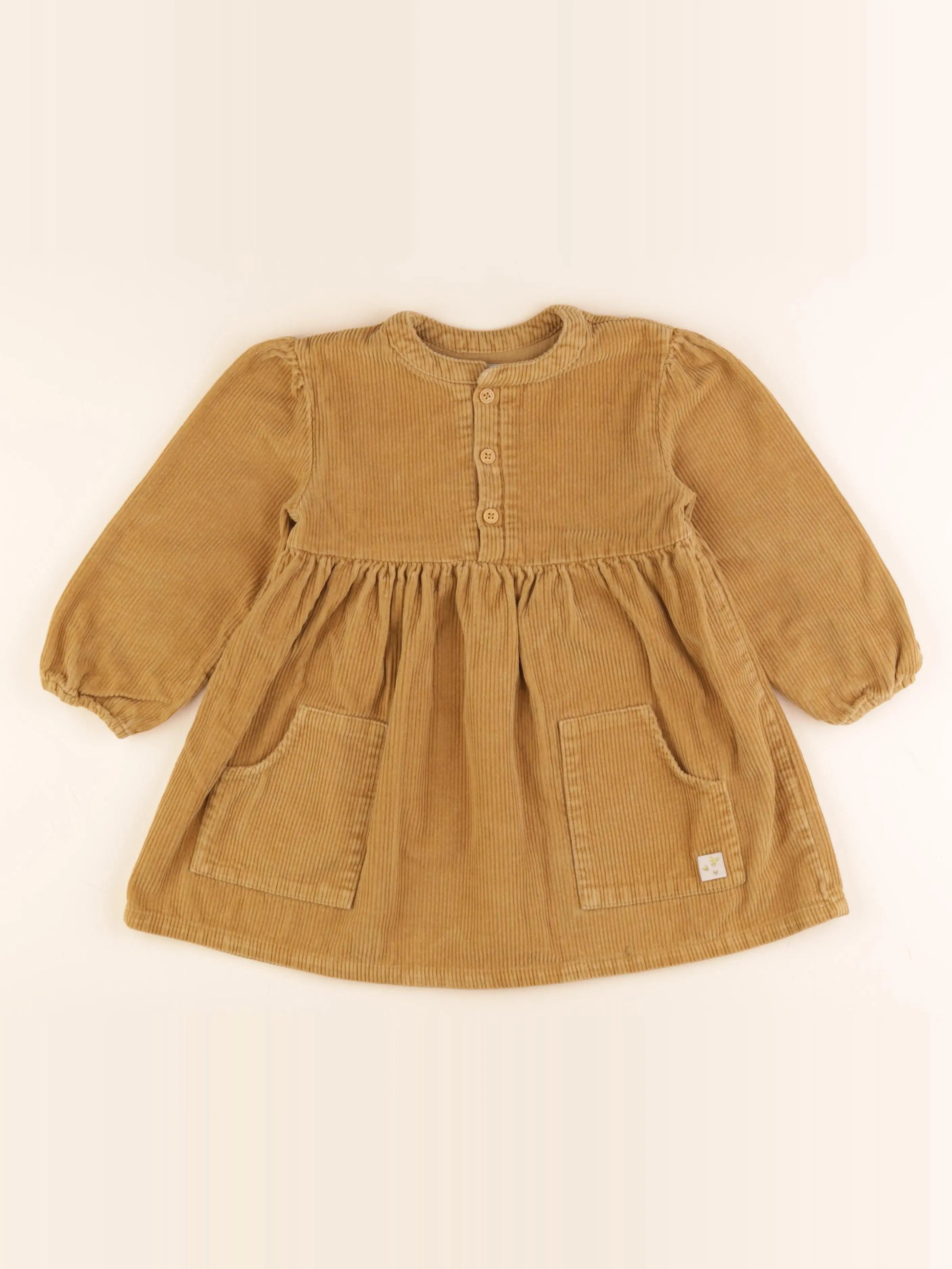 La Redoute - robe marron - 4 ans