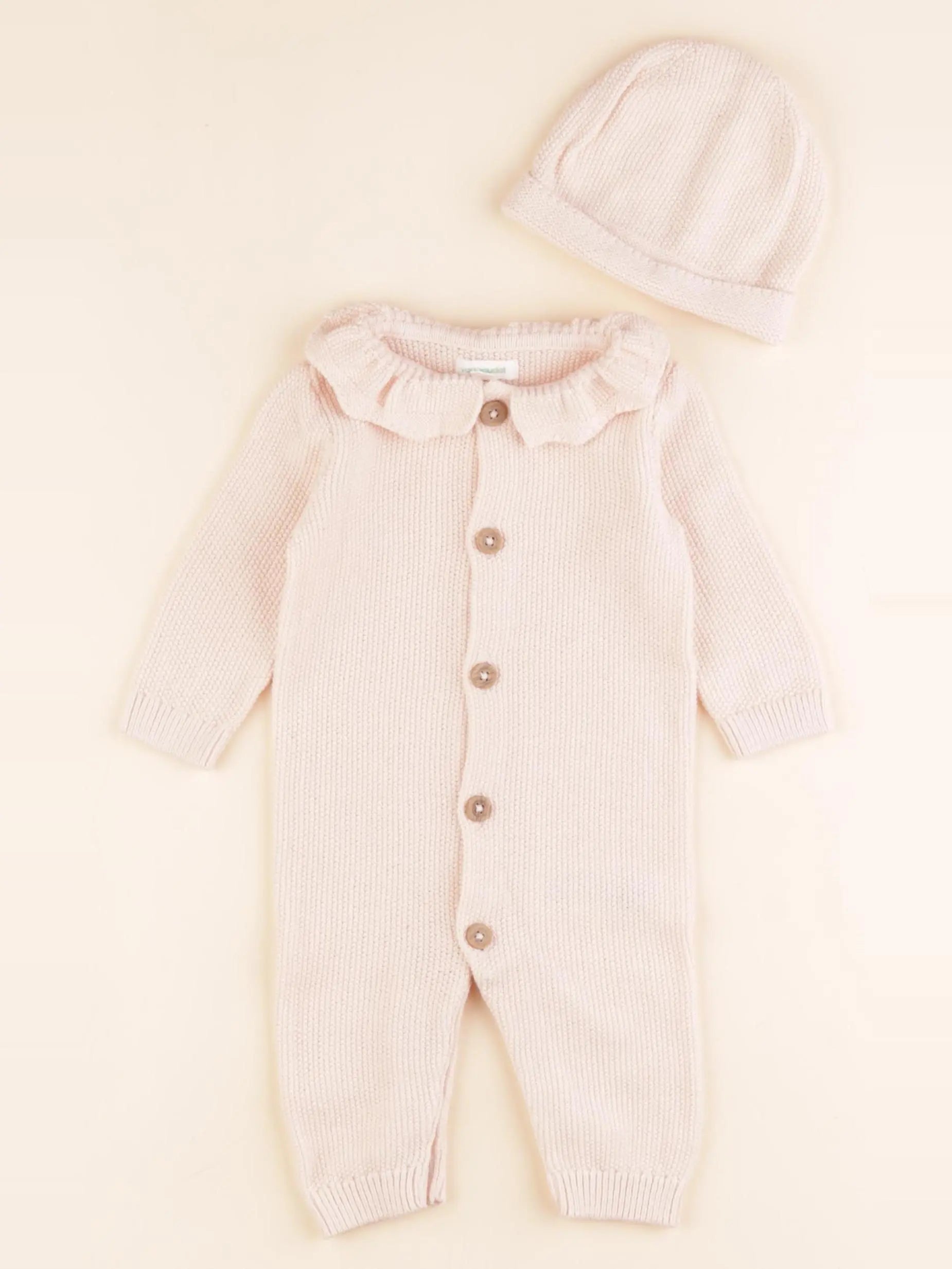 Vertbaudet - ensemble rose - 3 mois