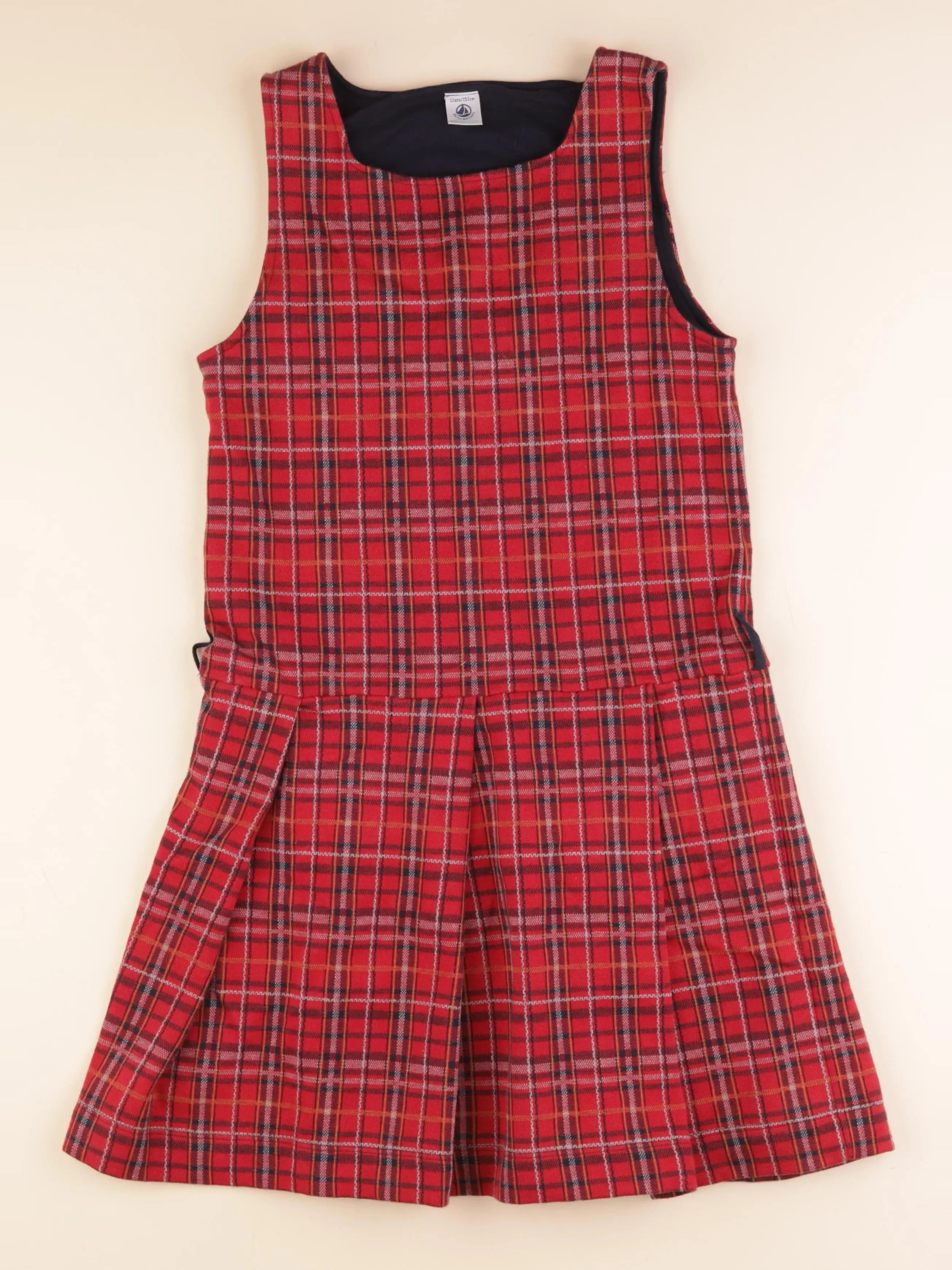 Robe bleu, rouge