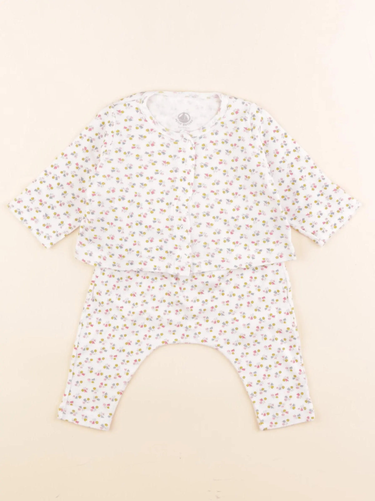 Ensemble blanc, rose