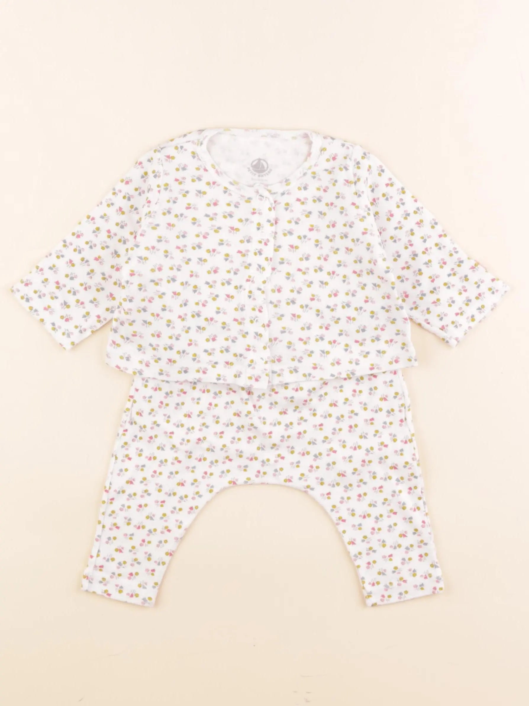 Ensemble blanc, rose