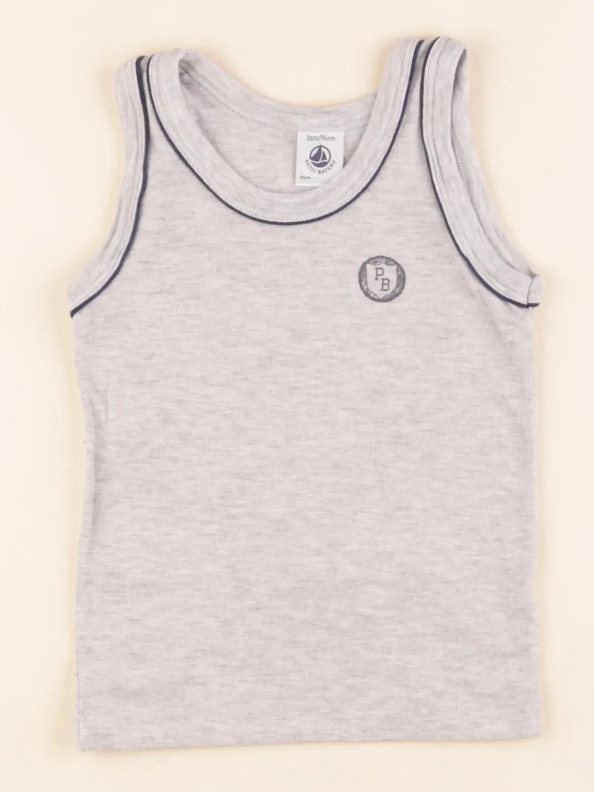 Maillot de corps gris