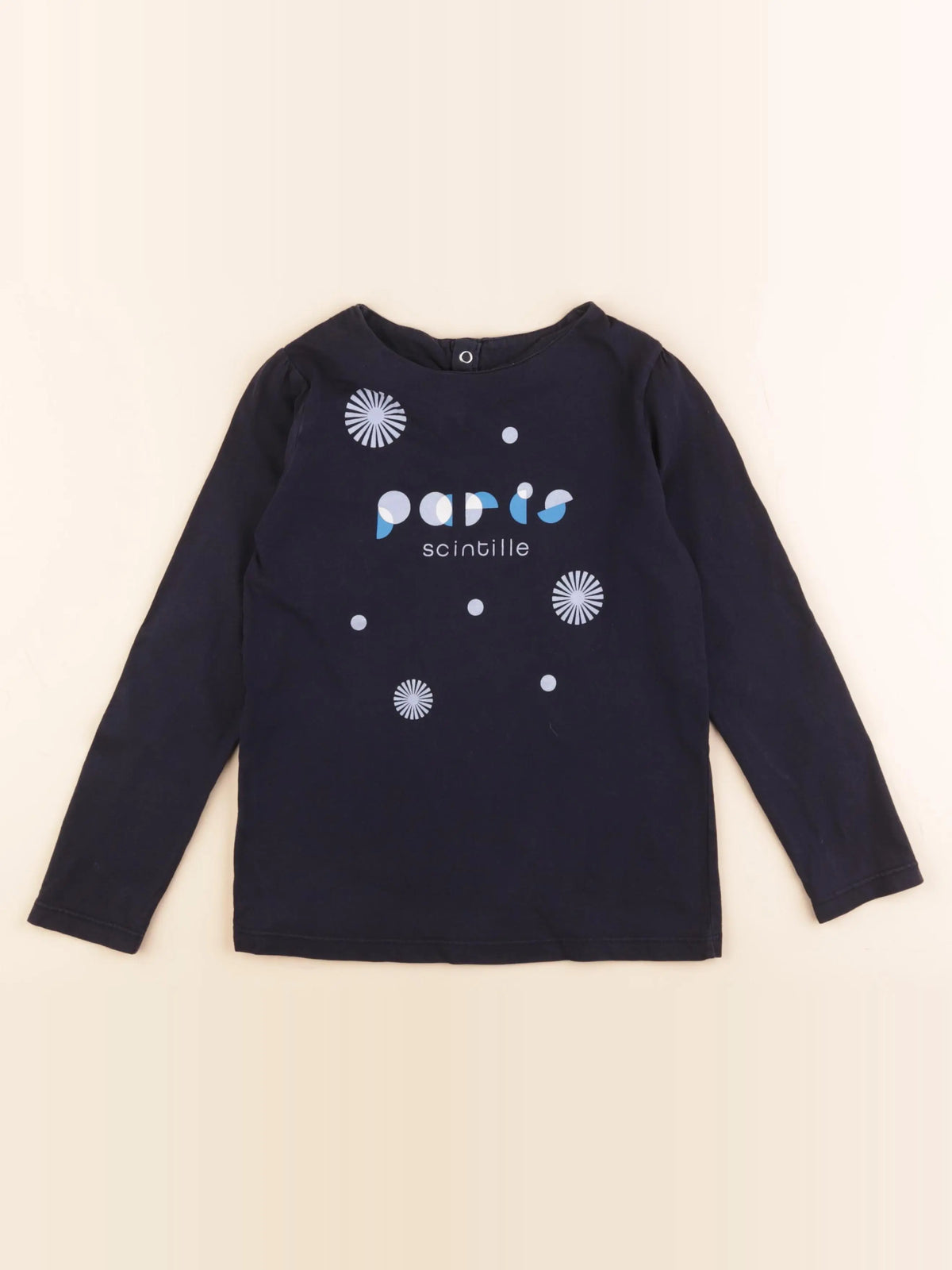 Jacadi - tee-shirt bleu - 8 ans