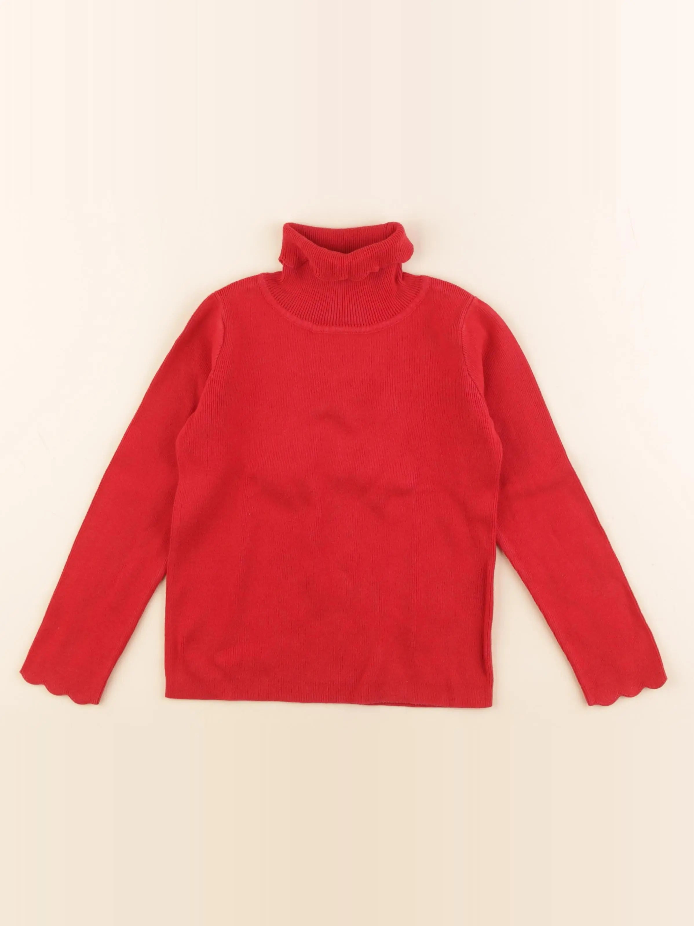 Jacadi - pull rouge - 6 ans