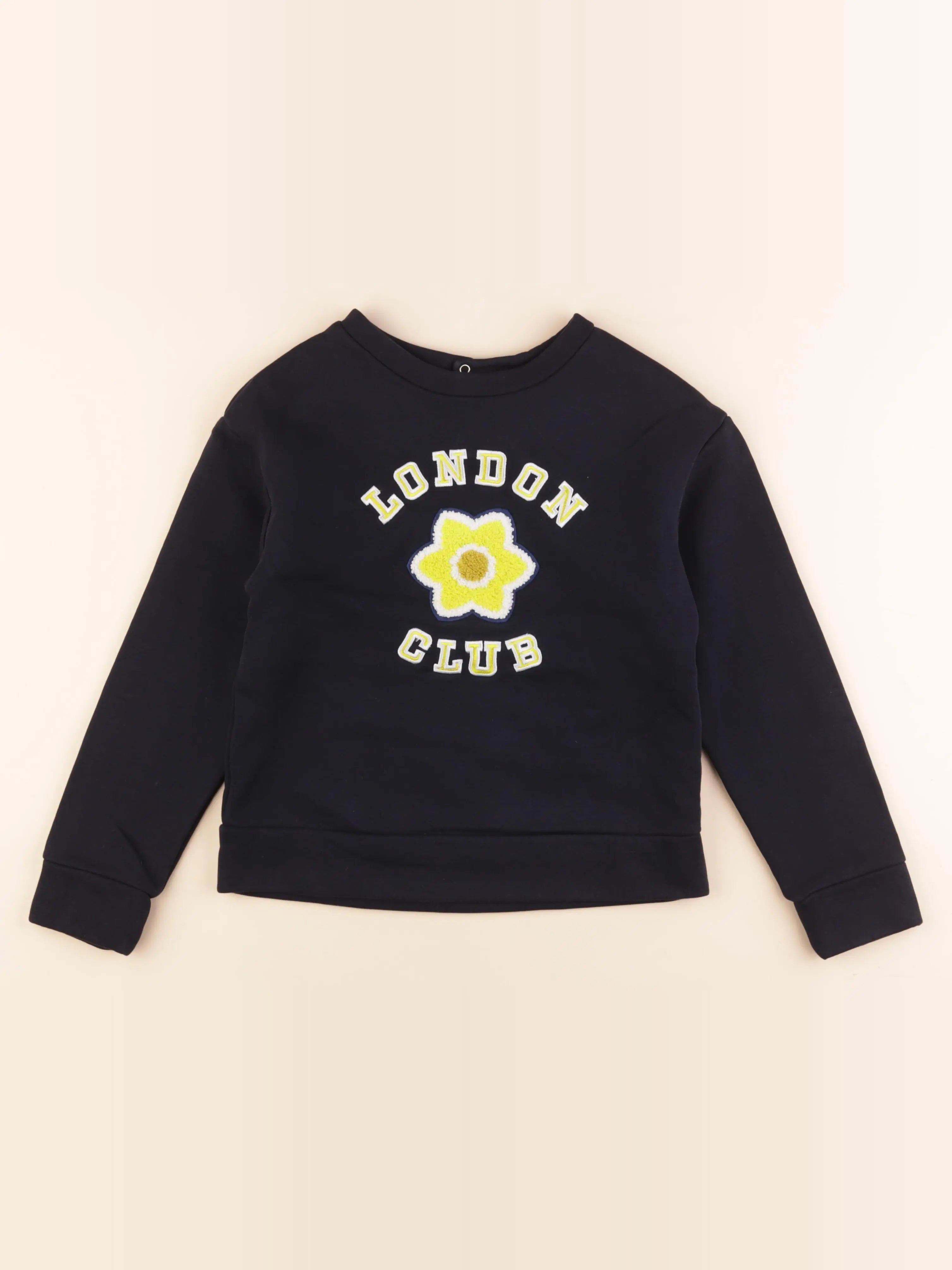 Jacadi - sweat bleu - 10 ans