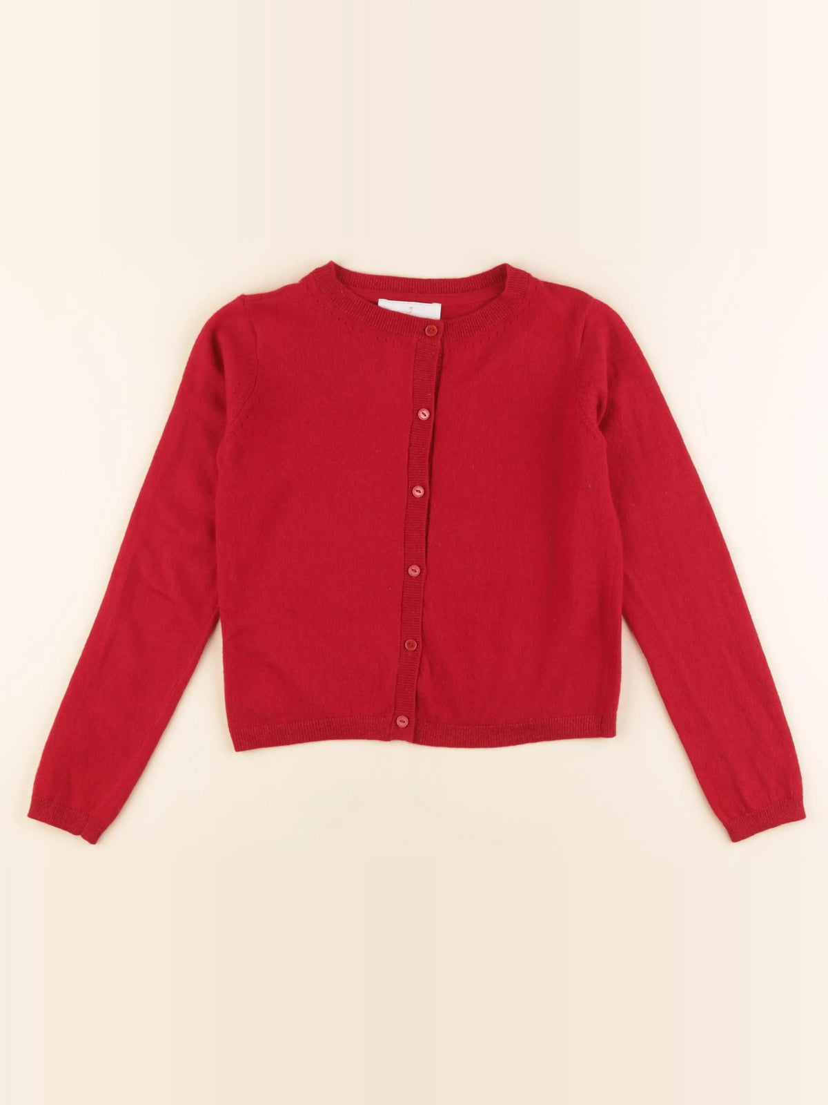 Jacadi - gilet rouge - 10 ans