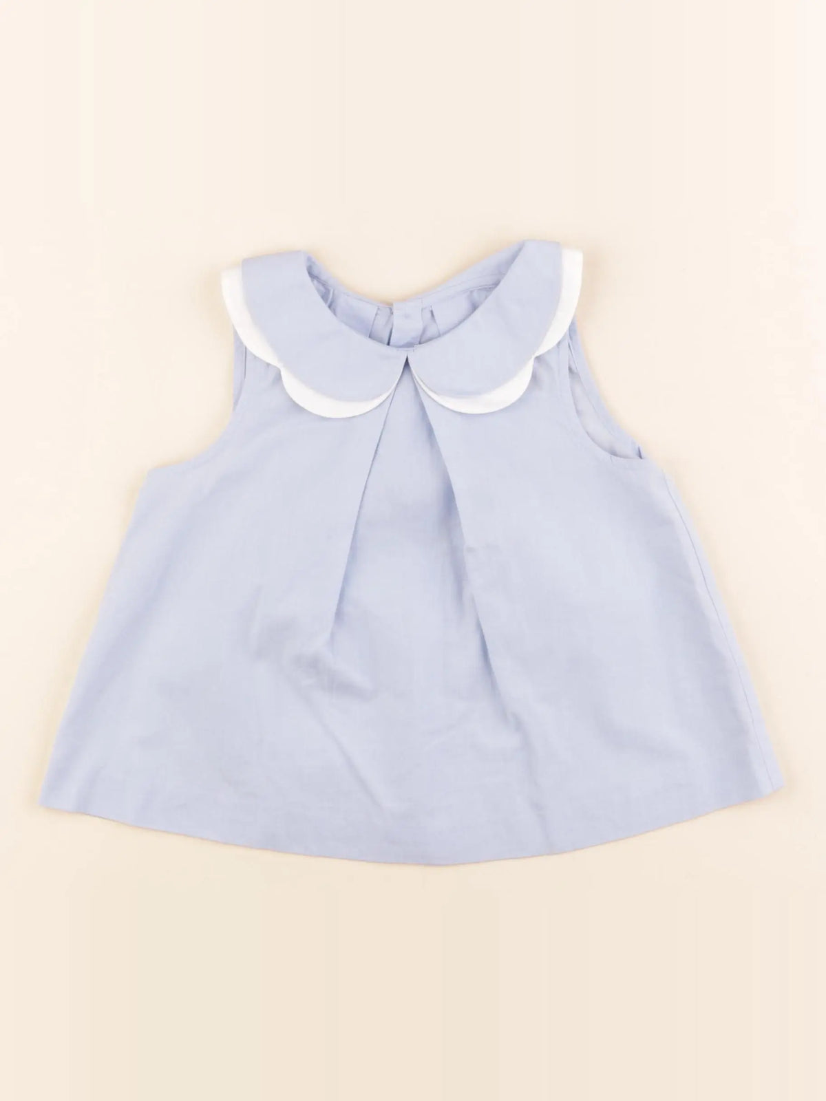 Jacadi - blouse bleu - 24 mois