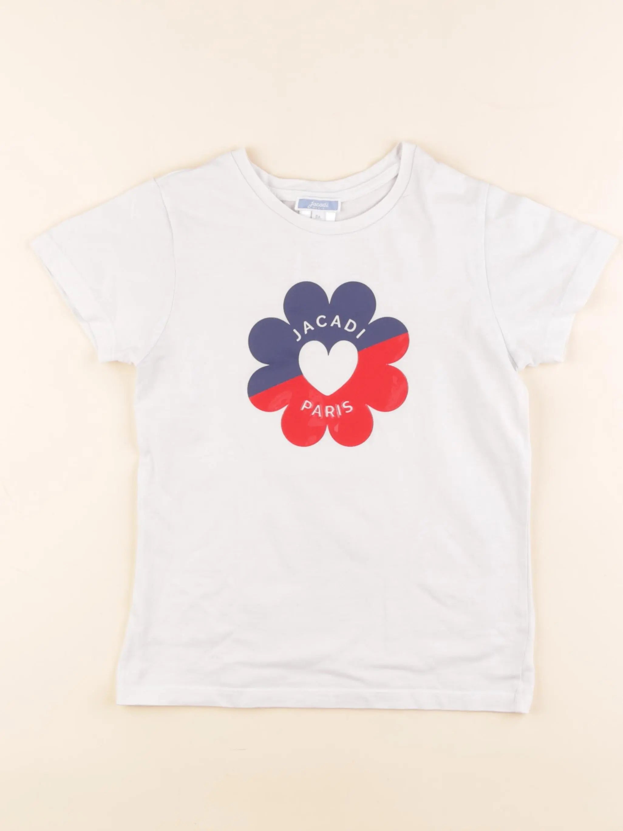 Jacadi - tee-shirt blanc - 8 ans