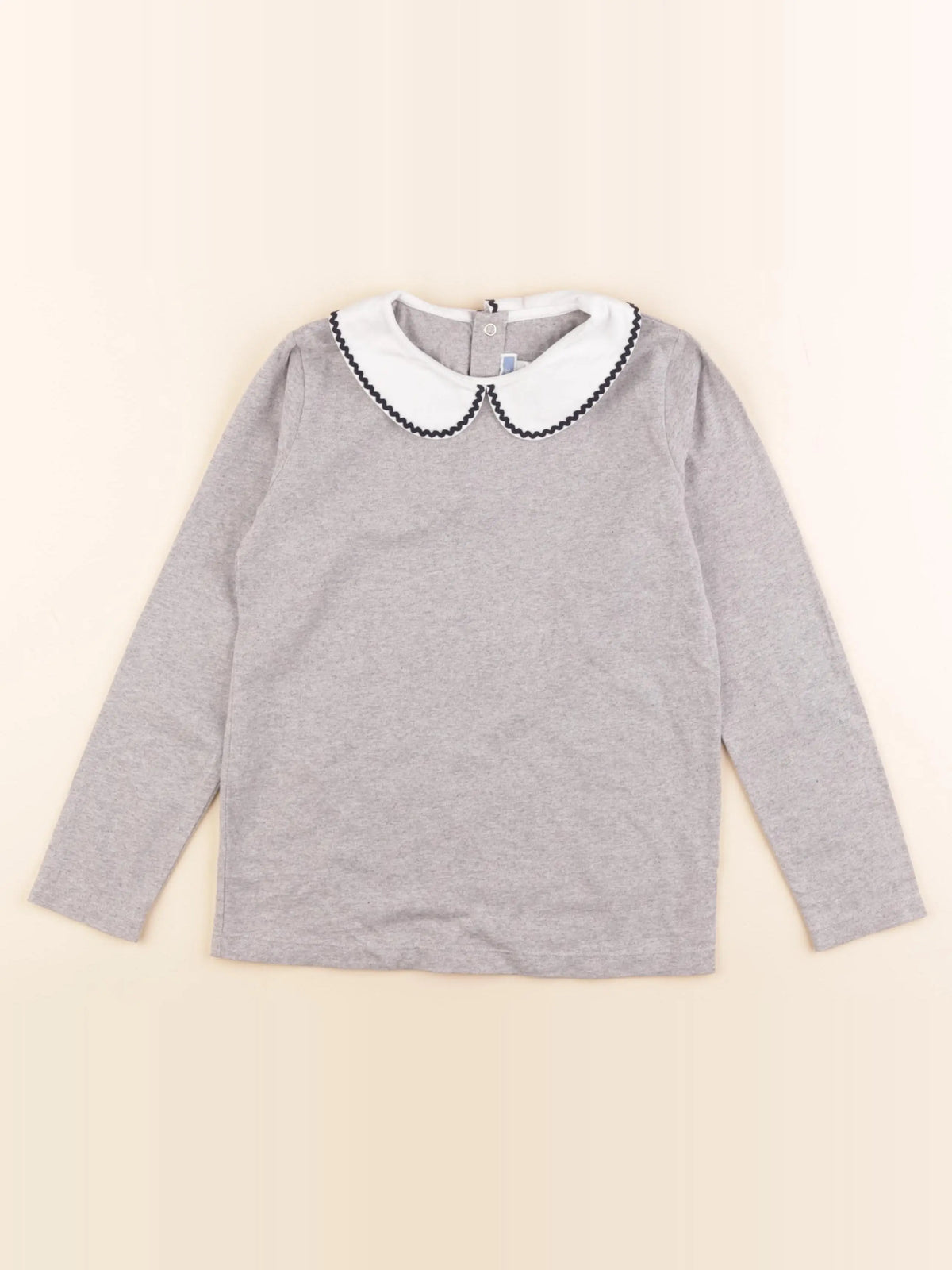 Jacadi - tee-shirt gris - 8 ans