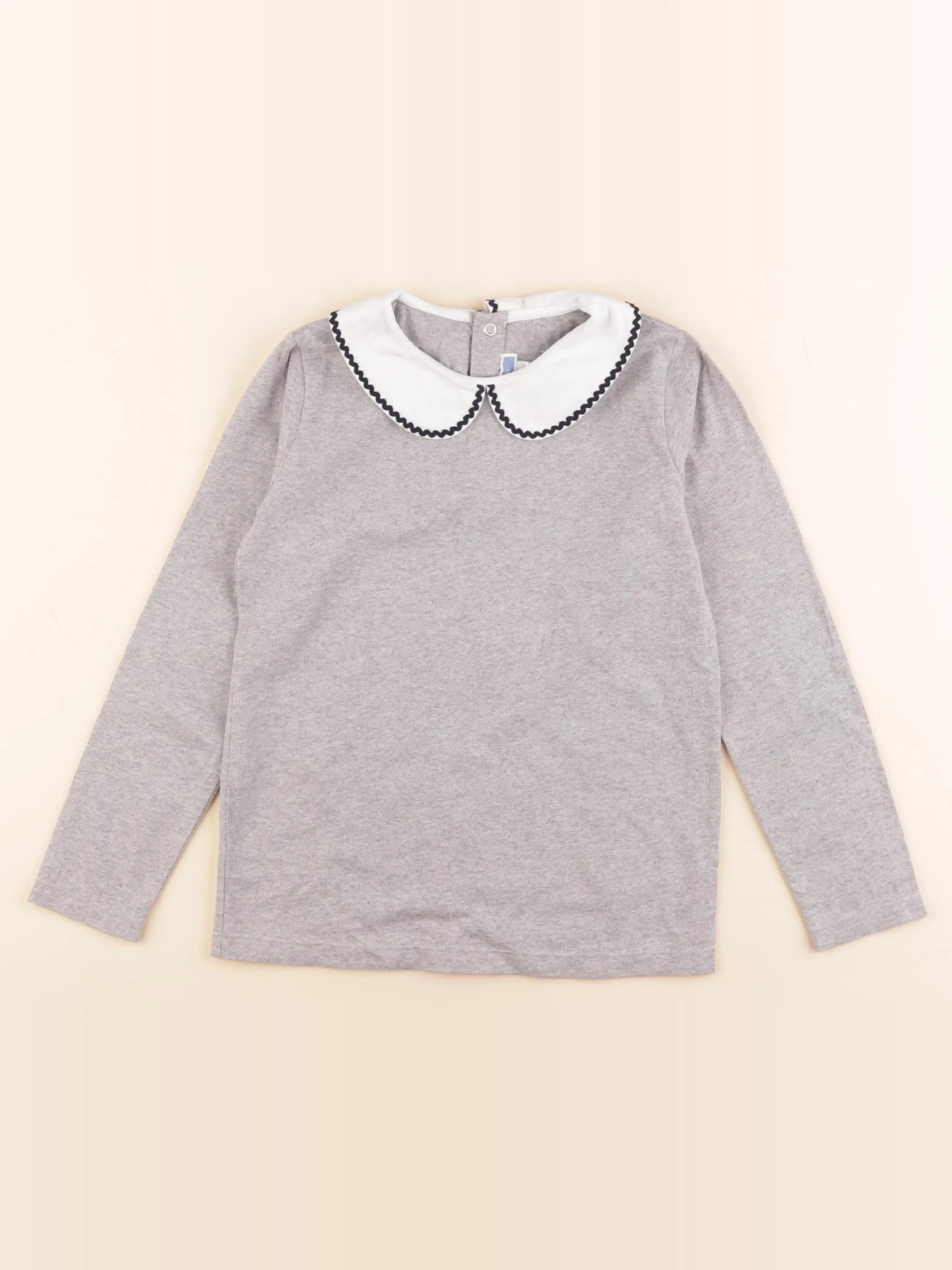 Jacadi - tee-shirt gris - 8 ans