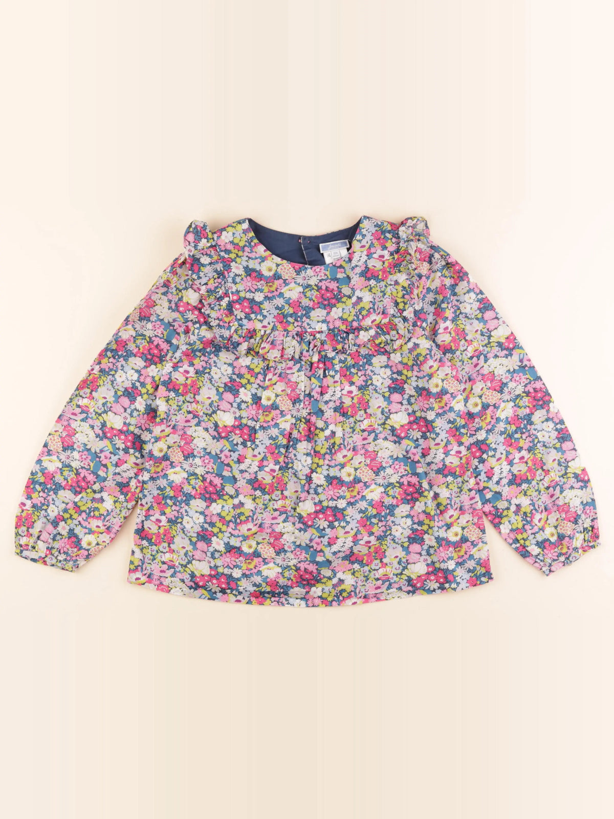 Jacadi - blouse liberty multicolore - 10 ans