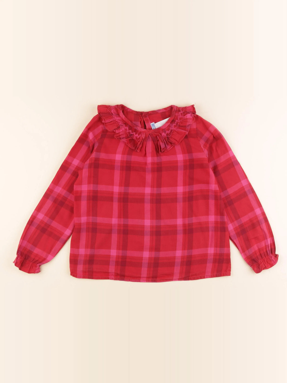 Jacadi - blouse rouge - 10 ans