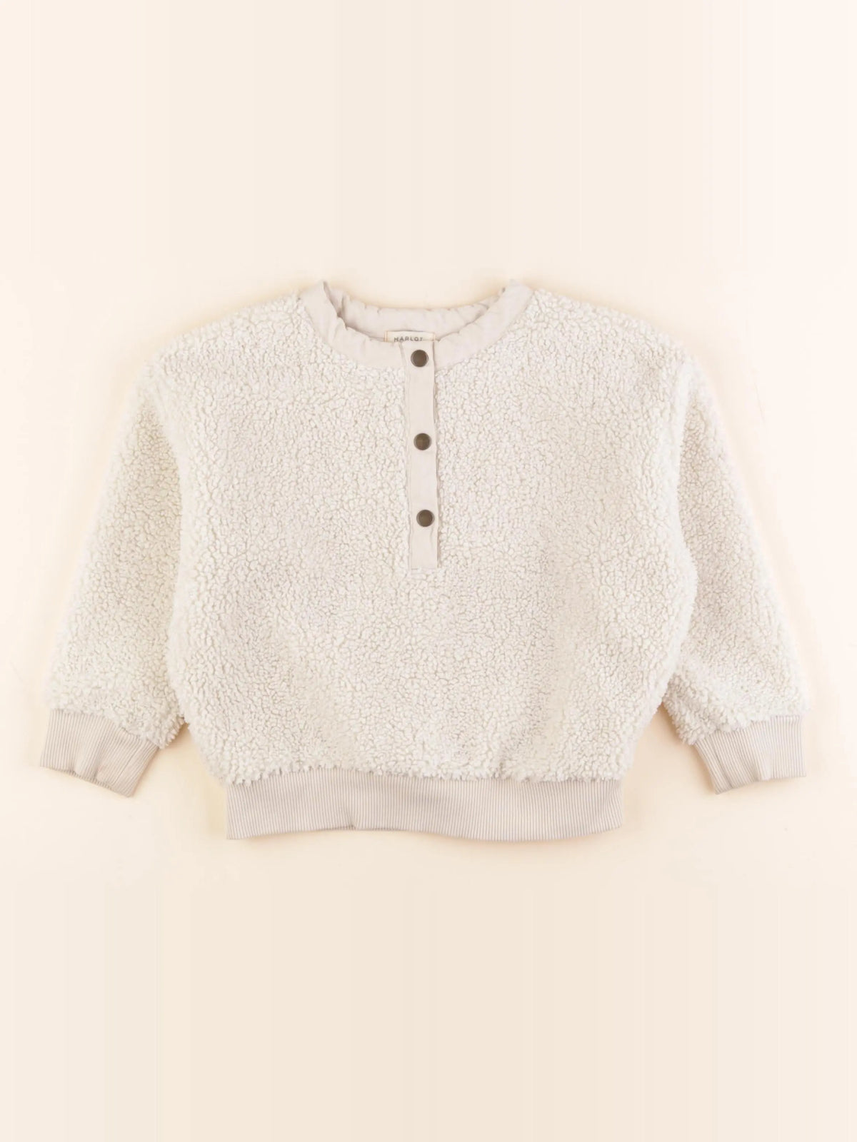Marlot Paris - sweat beige - 4 ans
