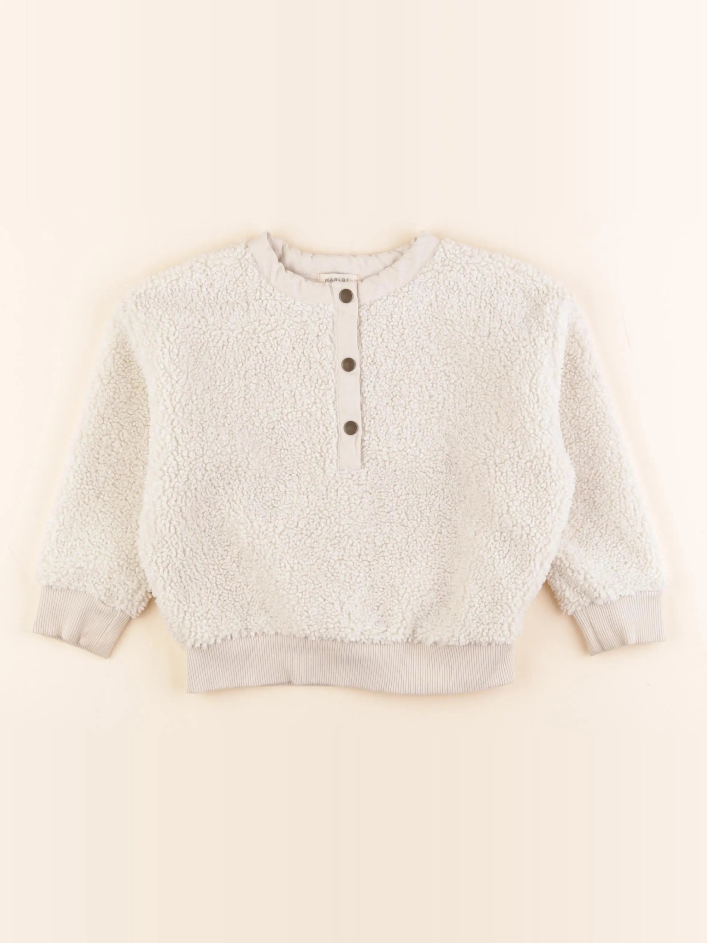 Marlot Paris - sweat beige - 4 ans