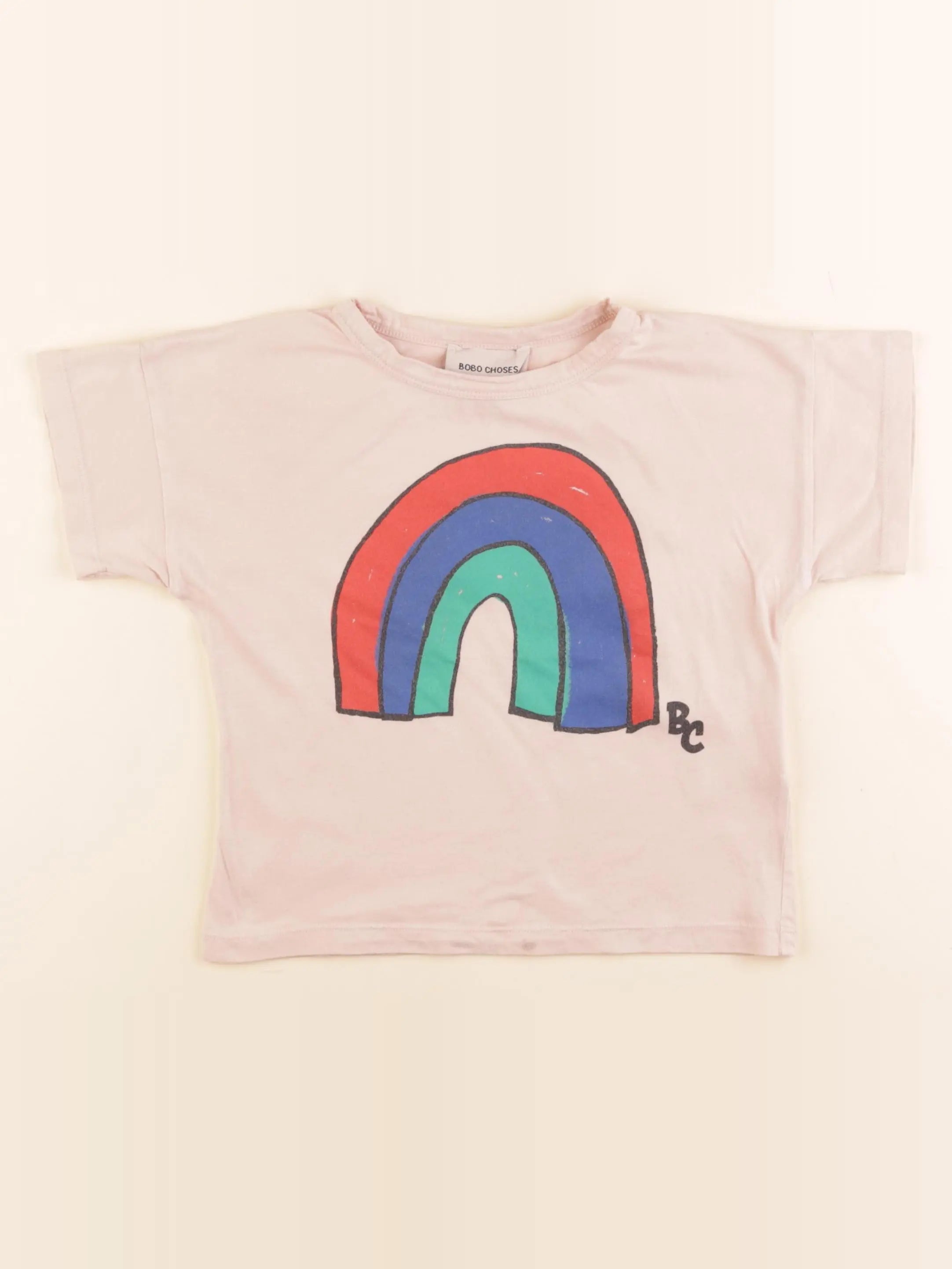 Bobo Choses - tee-shirt rose - 2/3 ans