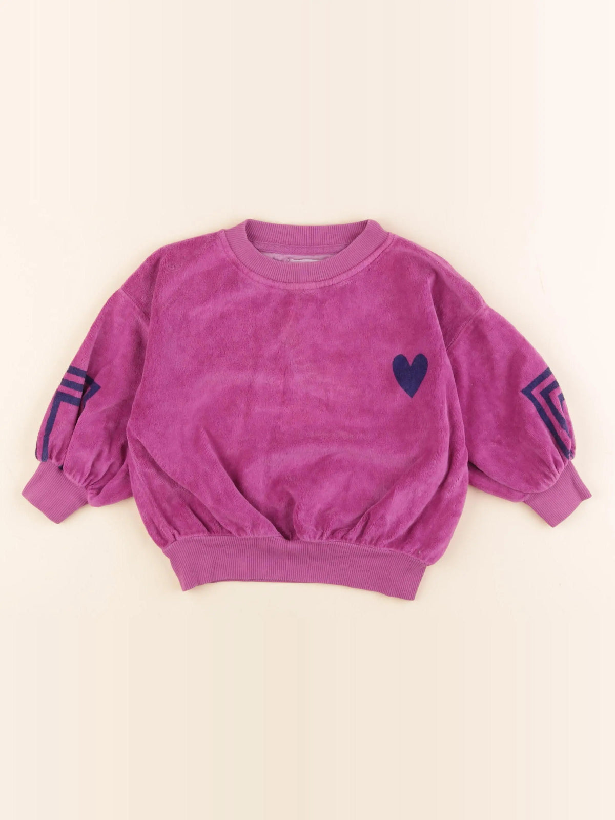 Bobo Choses - sweat rose - 3/4 ans
