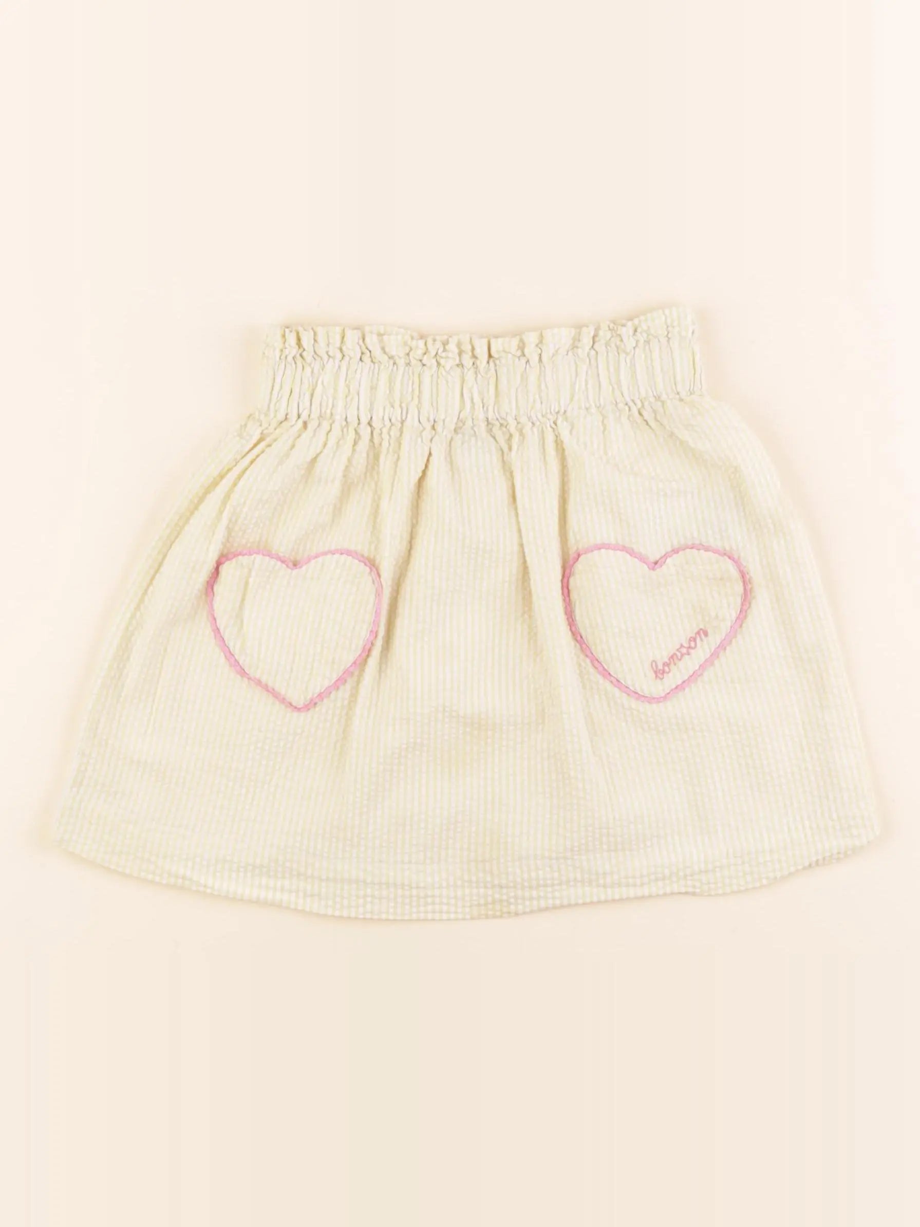 Bonton - jupe jaune - 4 ans