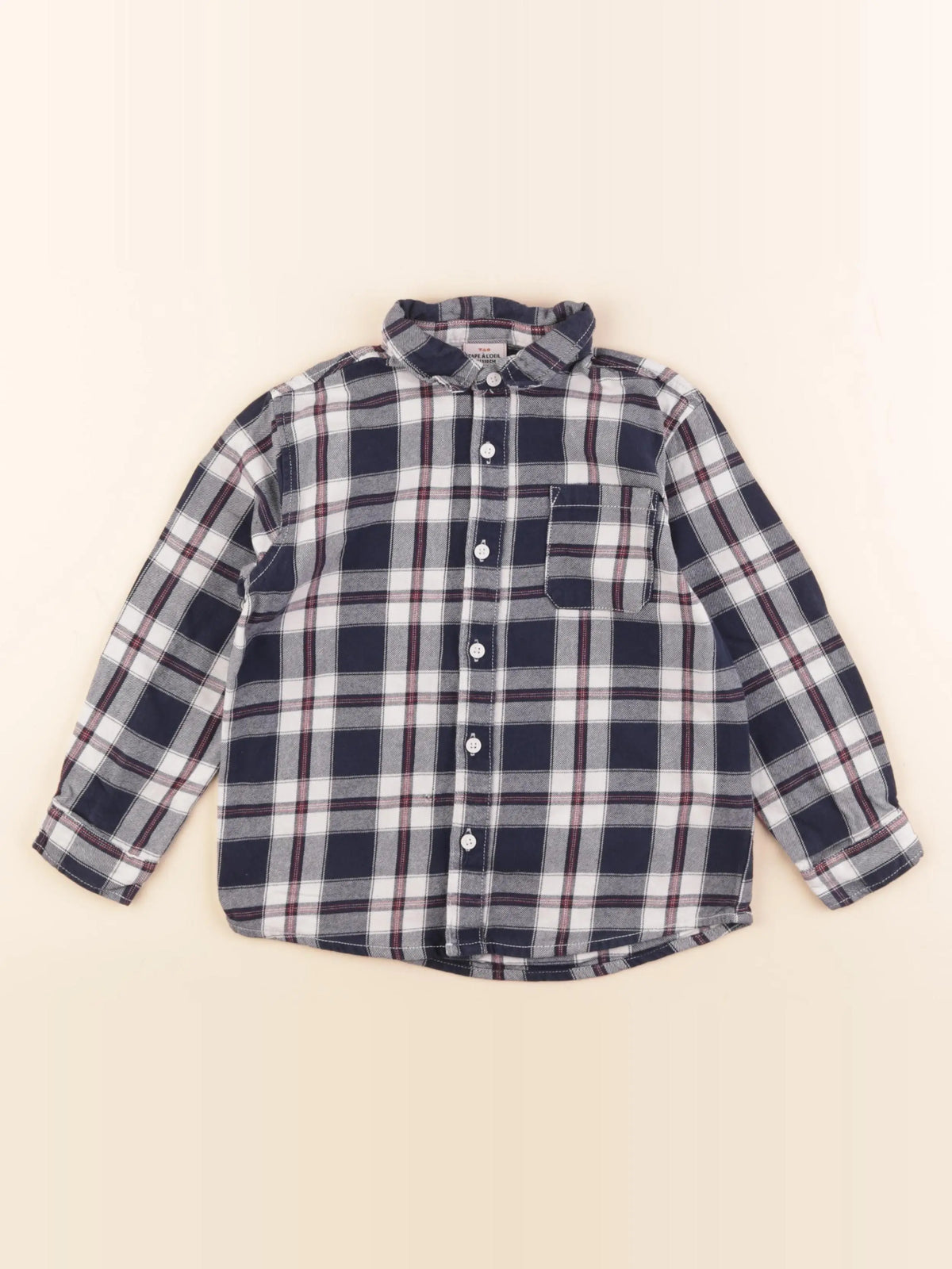 Tape à l'oeil - chemise bleu - 5 ans