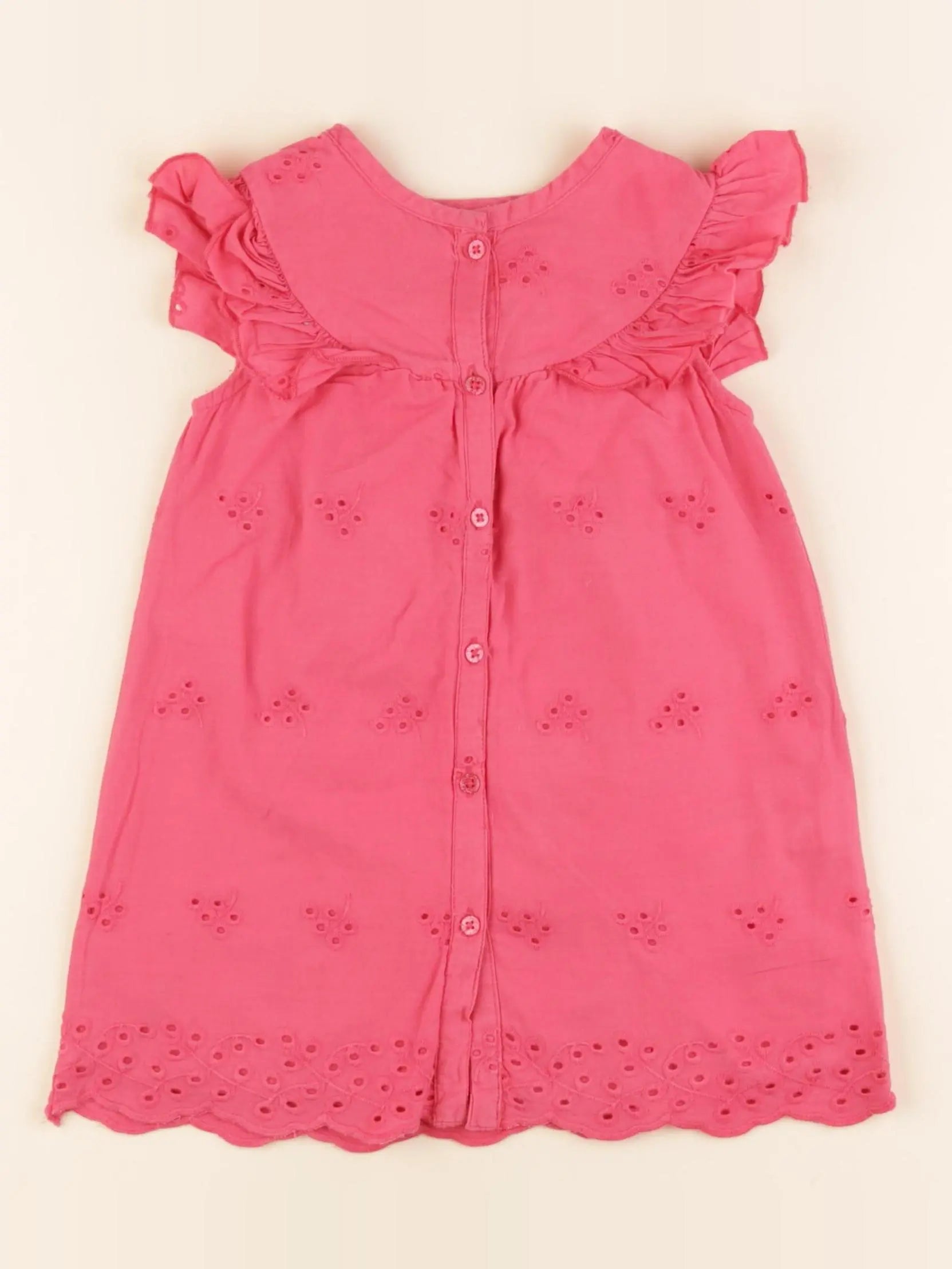 Tape à l'oeil - robe rose - 24 mois