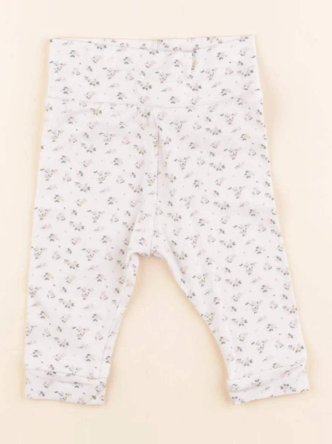 Vertbaudet - legging blanc - 3 mois