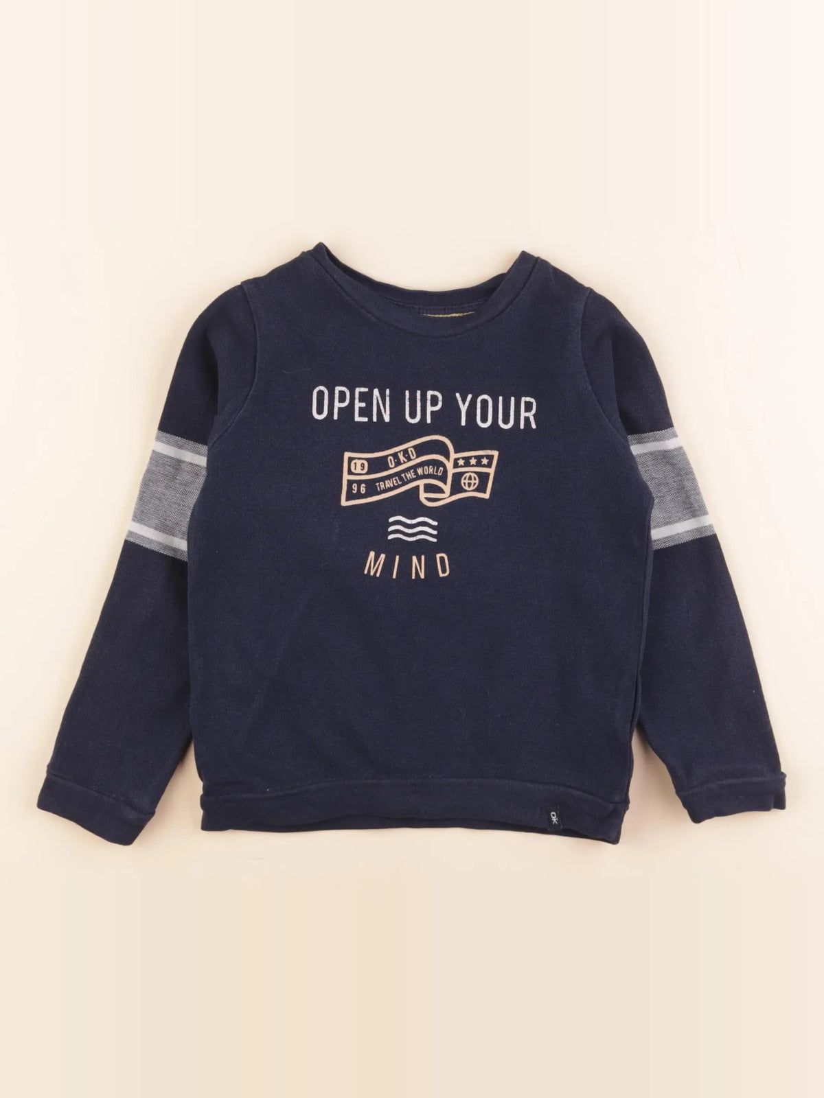 Okaidi - tee-shirt bleu - 4 ans