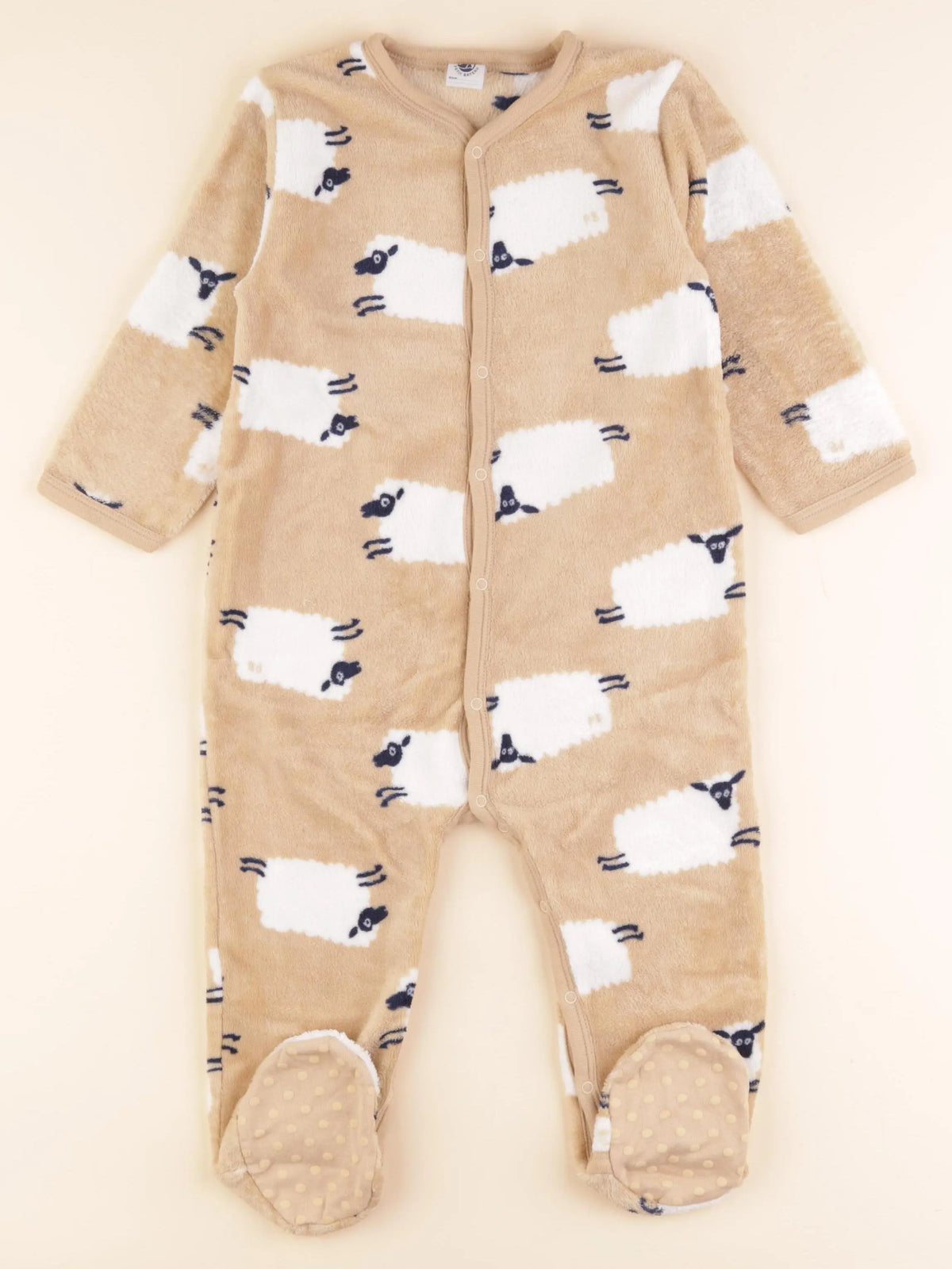 Sur-pyjama beige