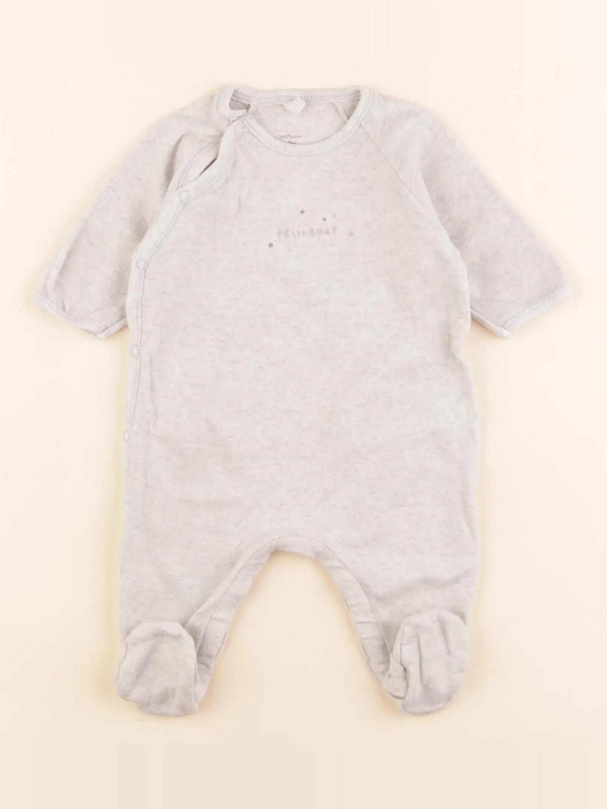 Pyjama coton gris