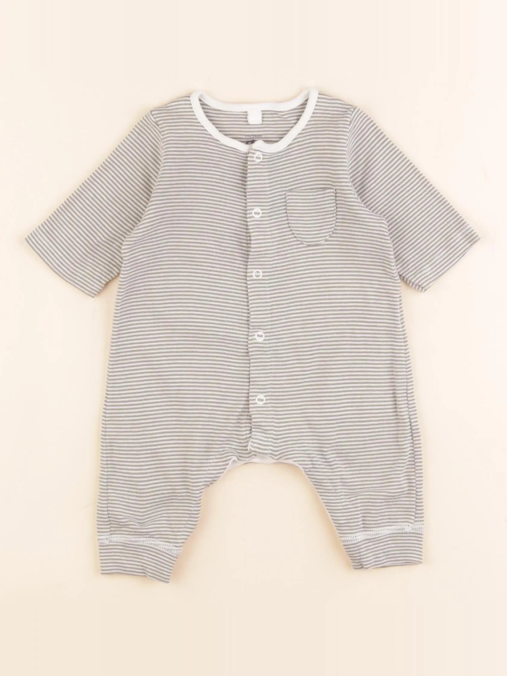Pyjama coton vert