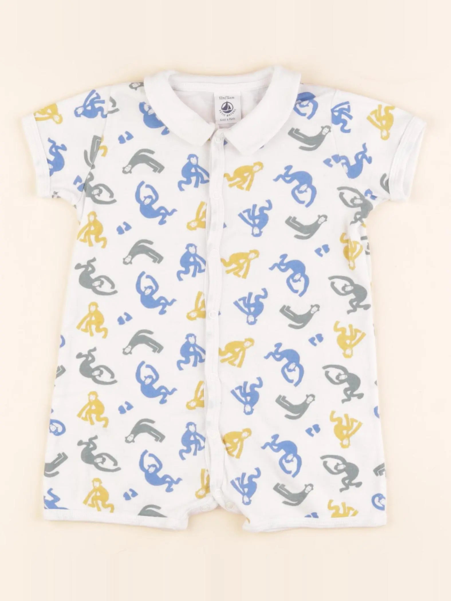 Pyjama coton blanc