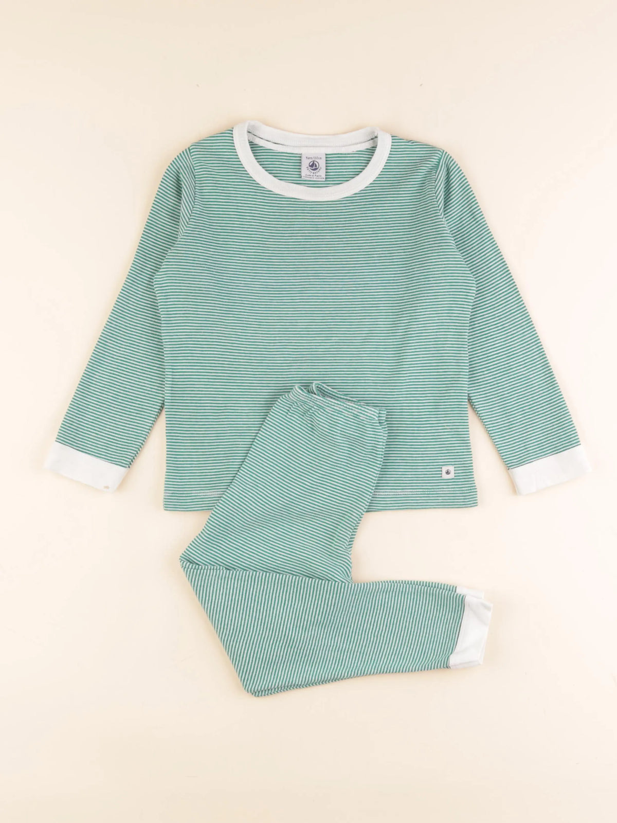 Pyjama coton vert