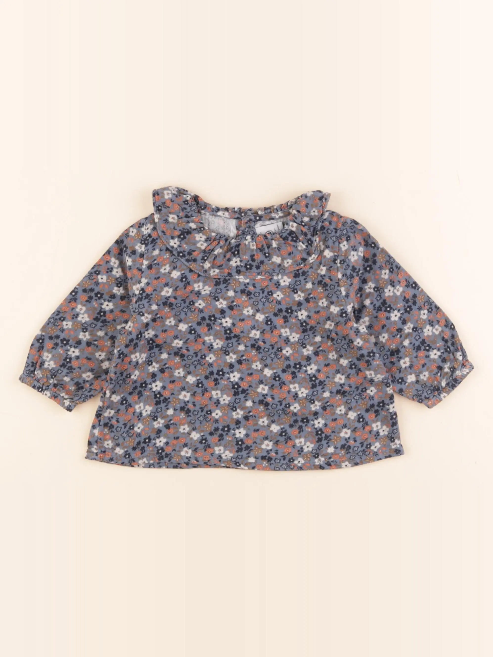 Blouse bleu