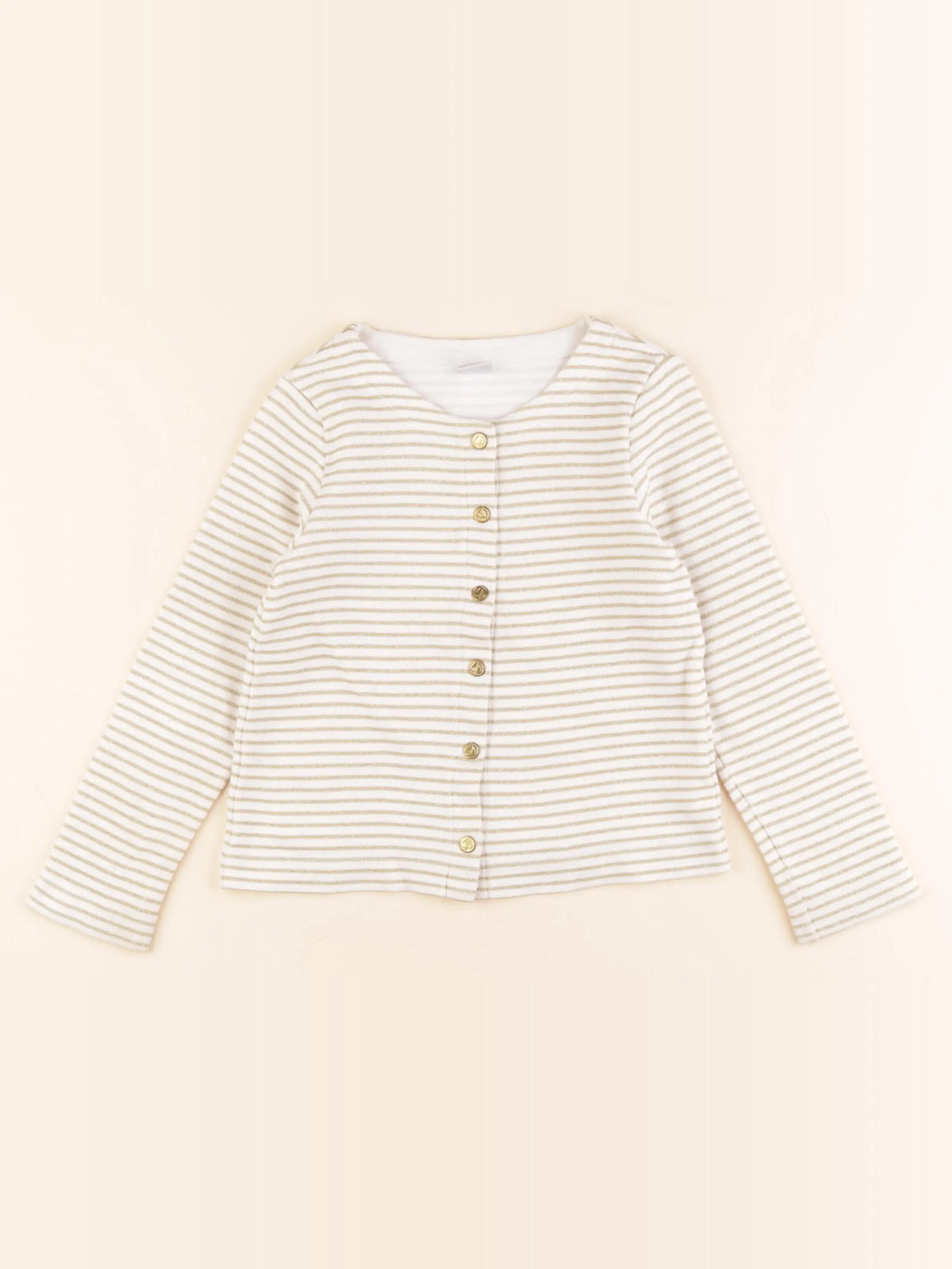 Gilet blanc, or