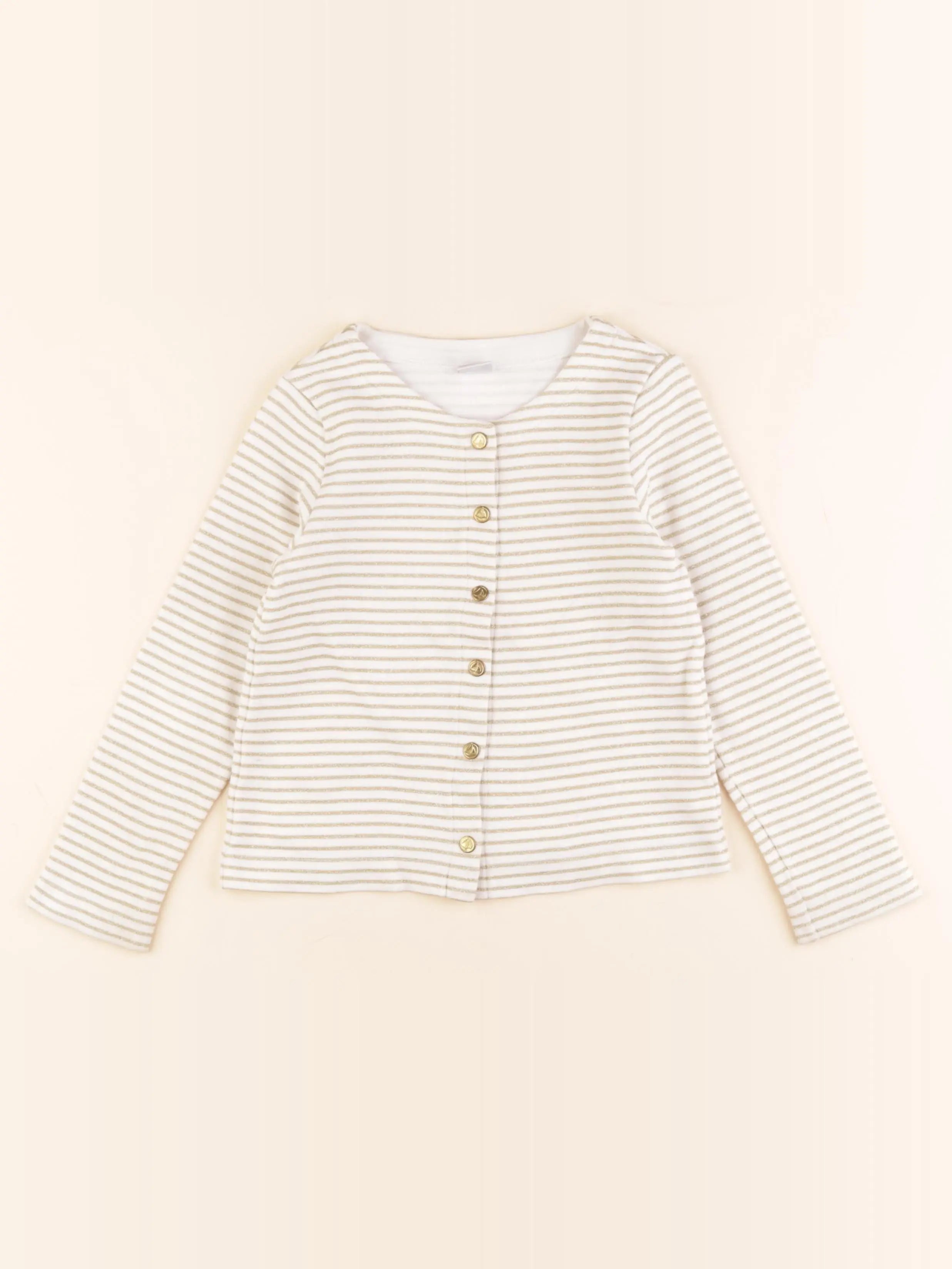 Gilet blanc, or