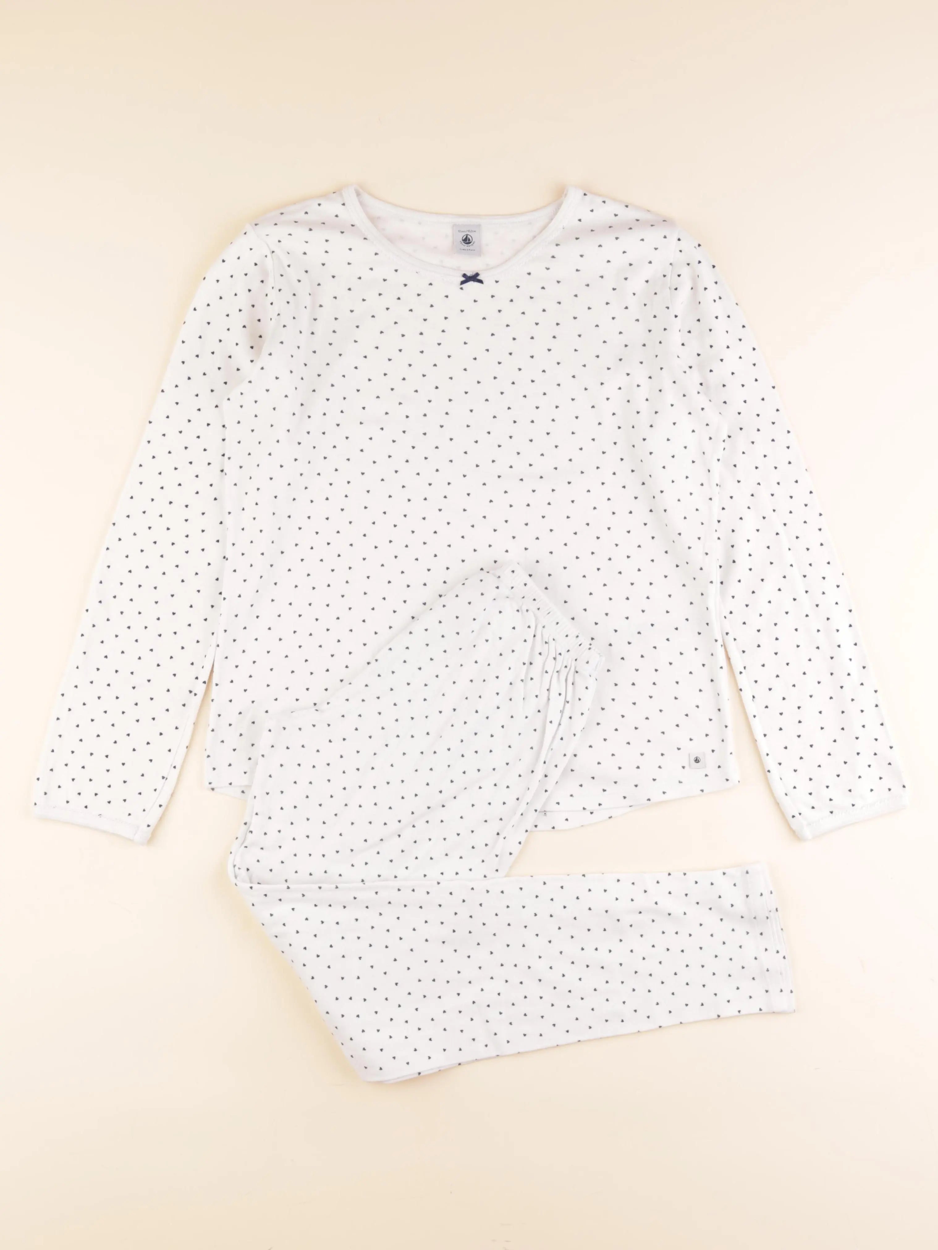 Pyjama coton blanc