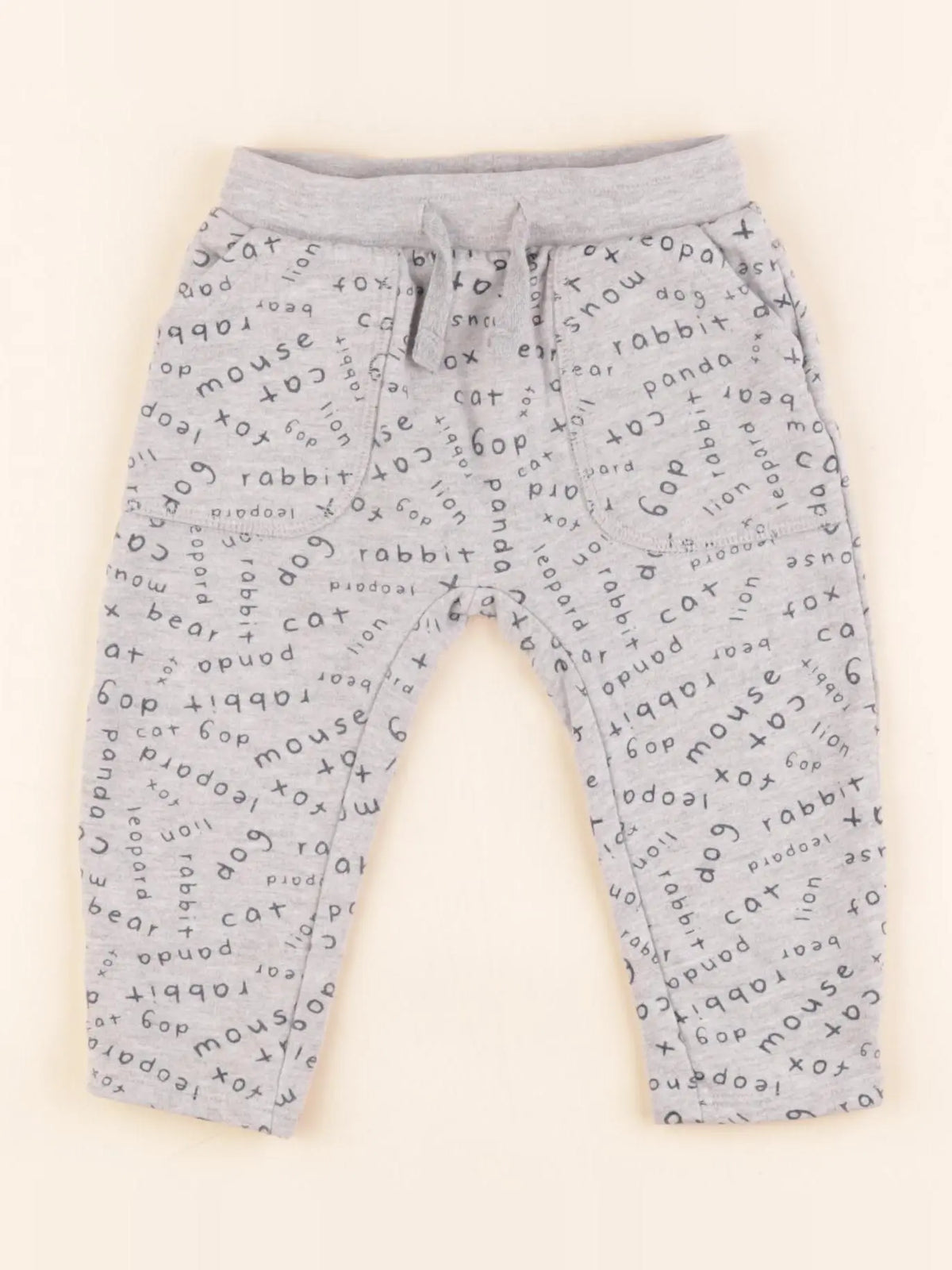 Vertbaudet - jogging gris - 6 mois
