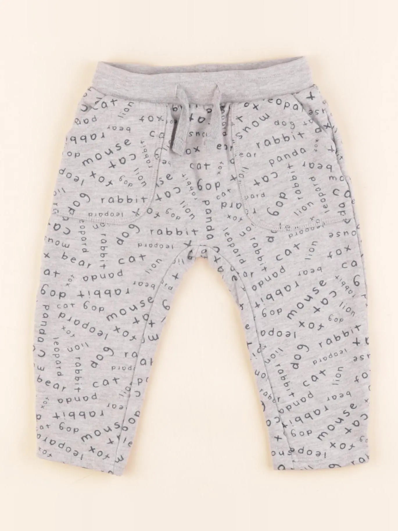 Vertbaudet - jogging gris - 6 mois