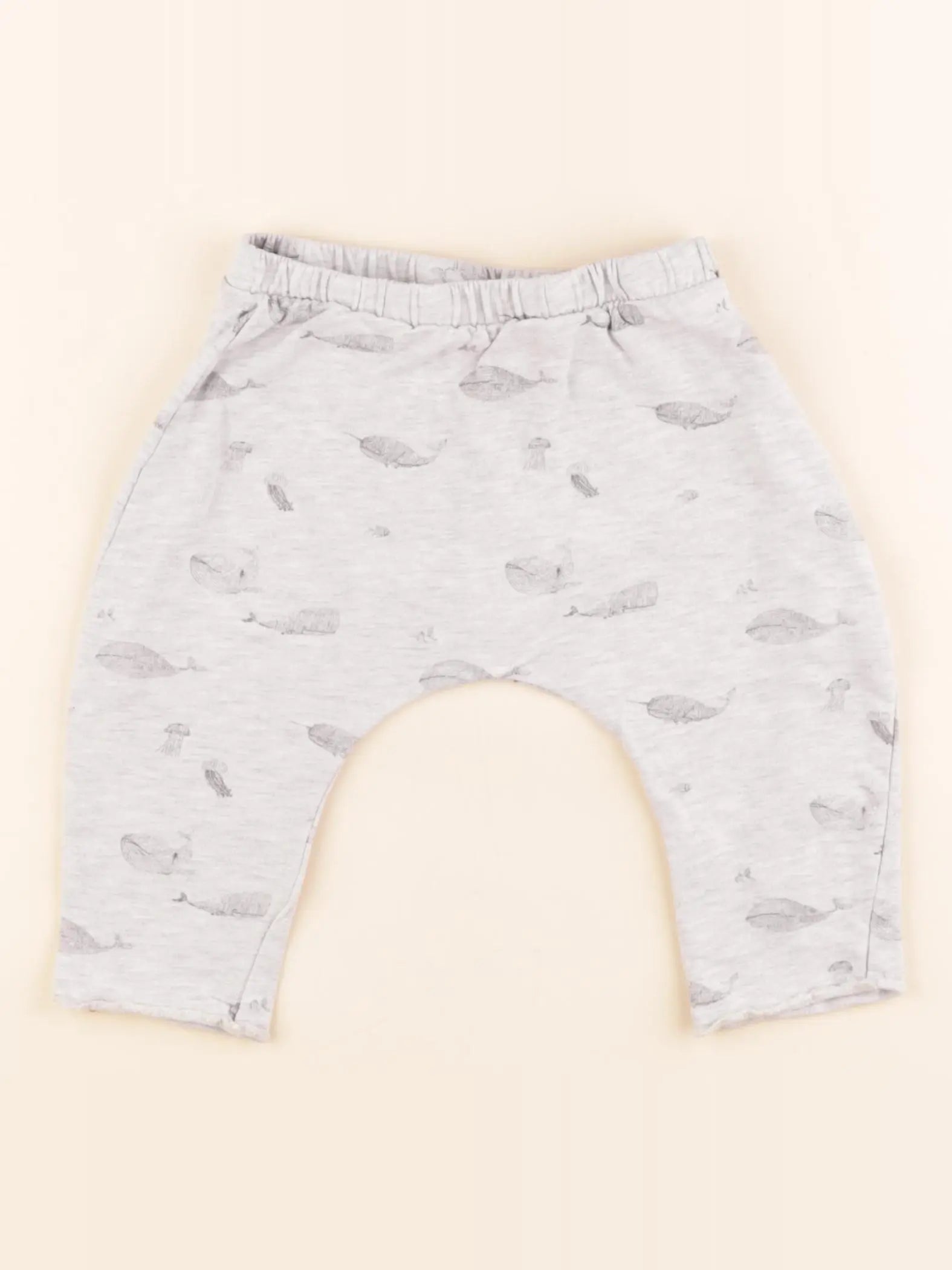 Vertbaudet - jogging gris - 6 mois