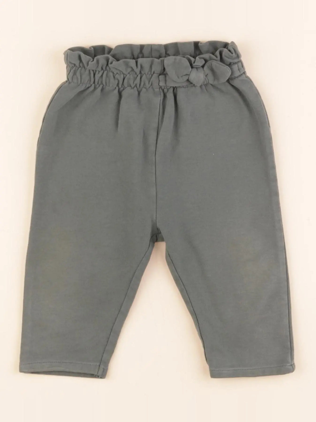 Vertbaudet - jogging vert - 9 mois