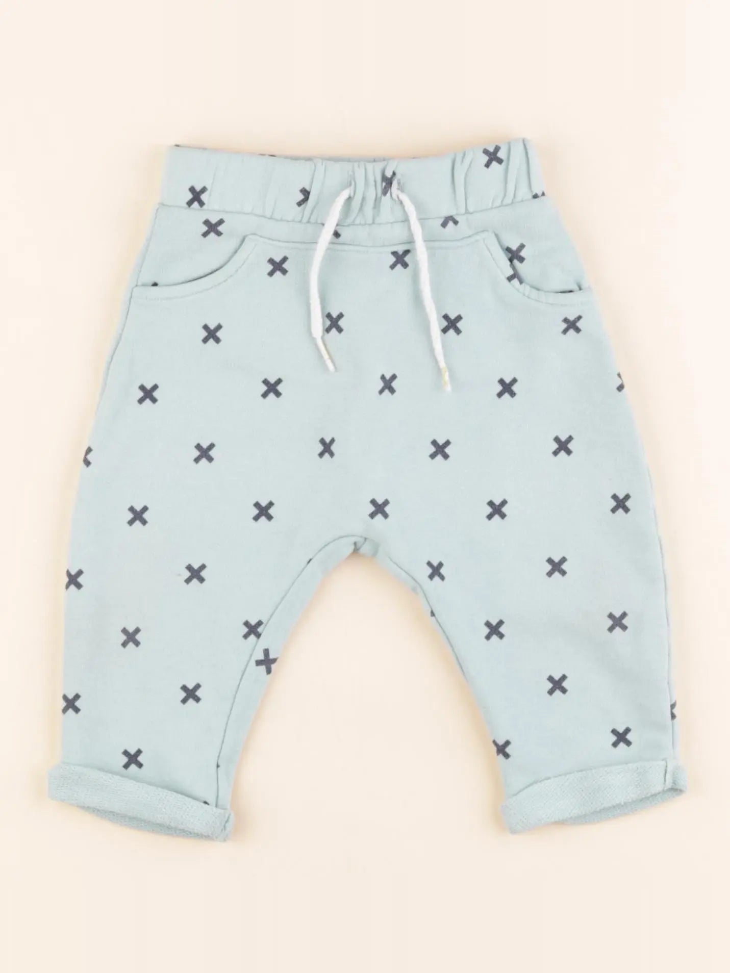 Vertbaudet - jogging bleu - 6 mois