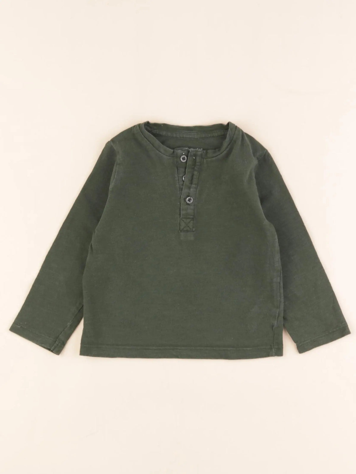 Vertbaudet - tee-shirt vert - 9 mois