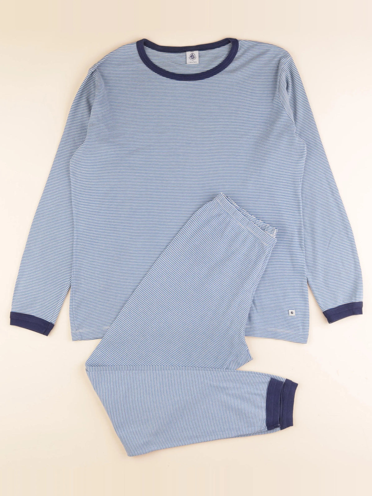 Pyjama coton bleu